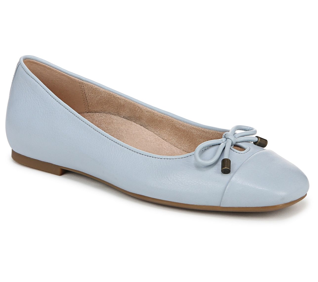 Vionic Square Toe Ballet Flats - Klara Knit