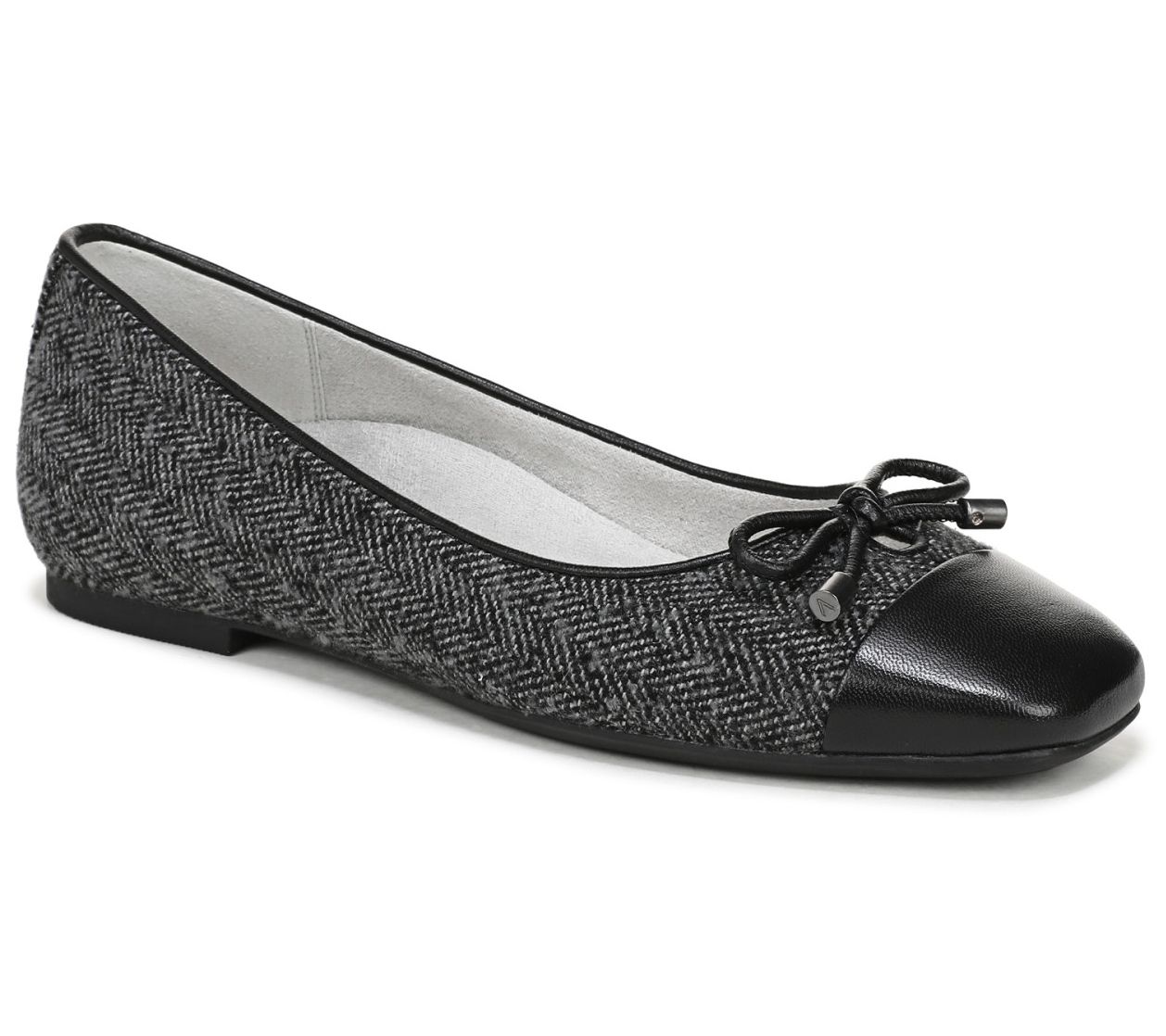 Vionic Square Toe Ballet Flats - Klara Knit