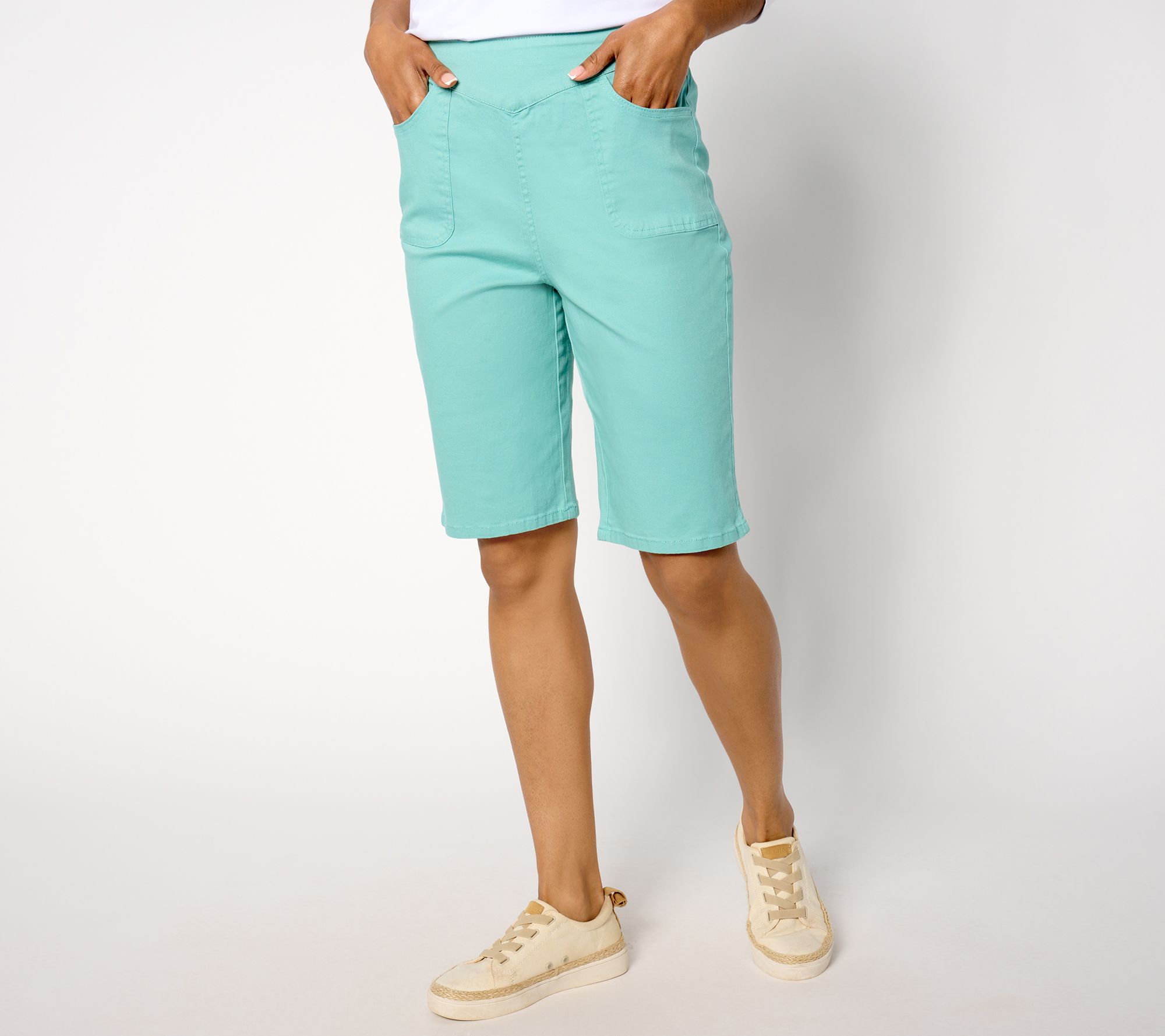 Denim & Co. Regular "How Timeless" Bermuda Short