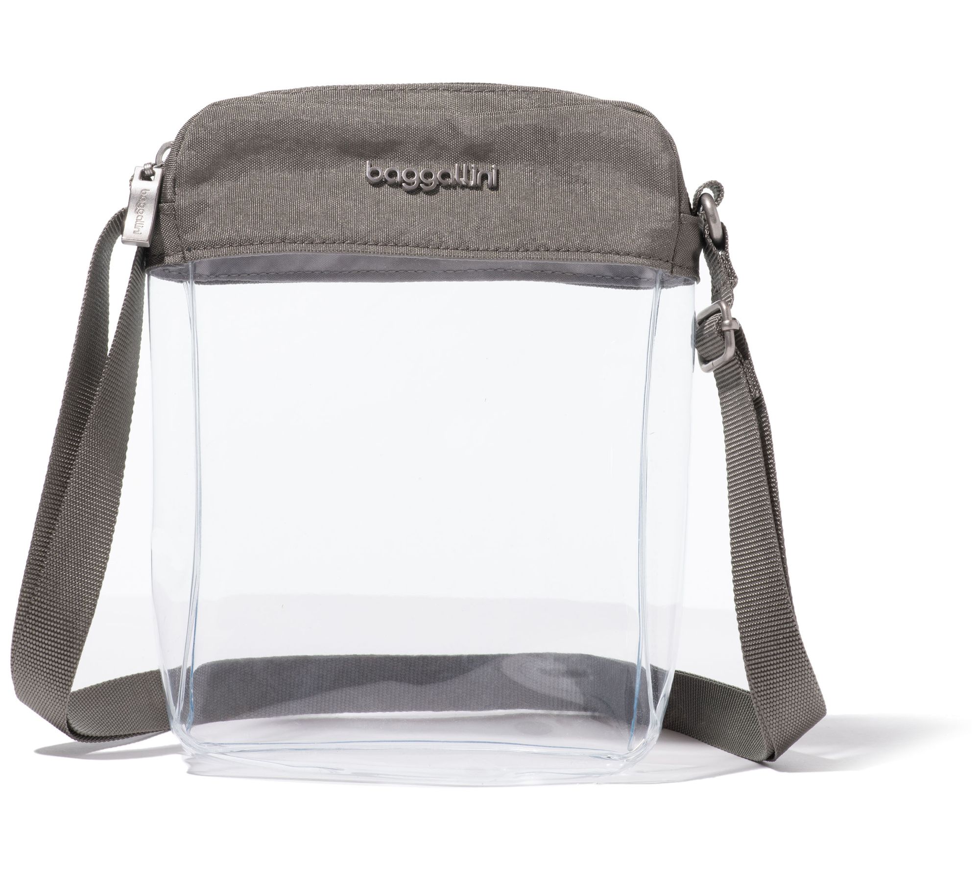 Baggallini Clear Stadium Explorer Crossbody Bag