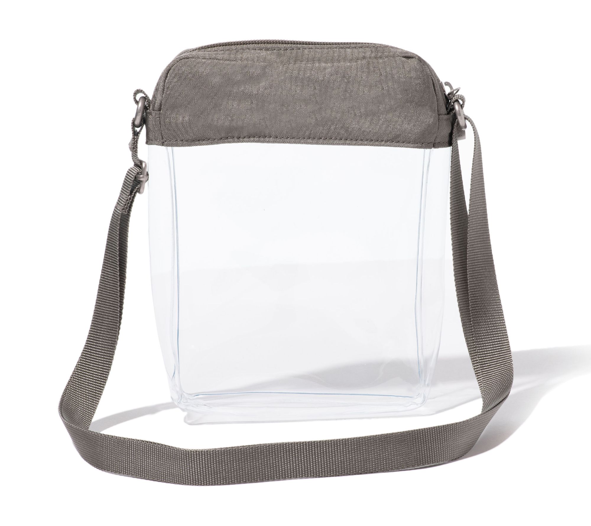 Baggallini Clear Stadium Explorer Crossbody Bag - QVC.com