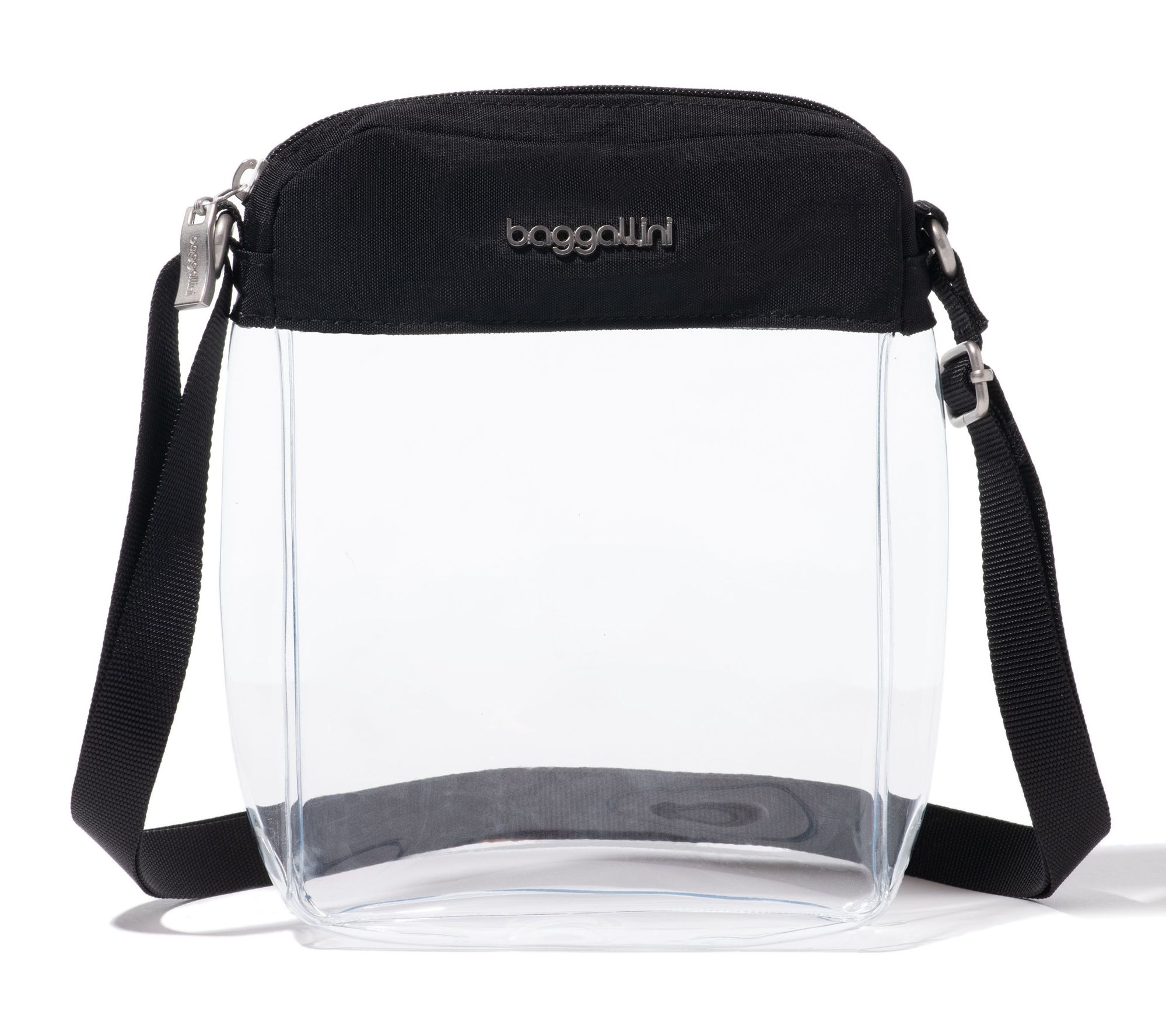Baggallini Clear Stadium Explorer Crossbody Bag