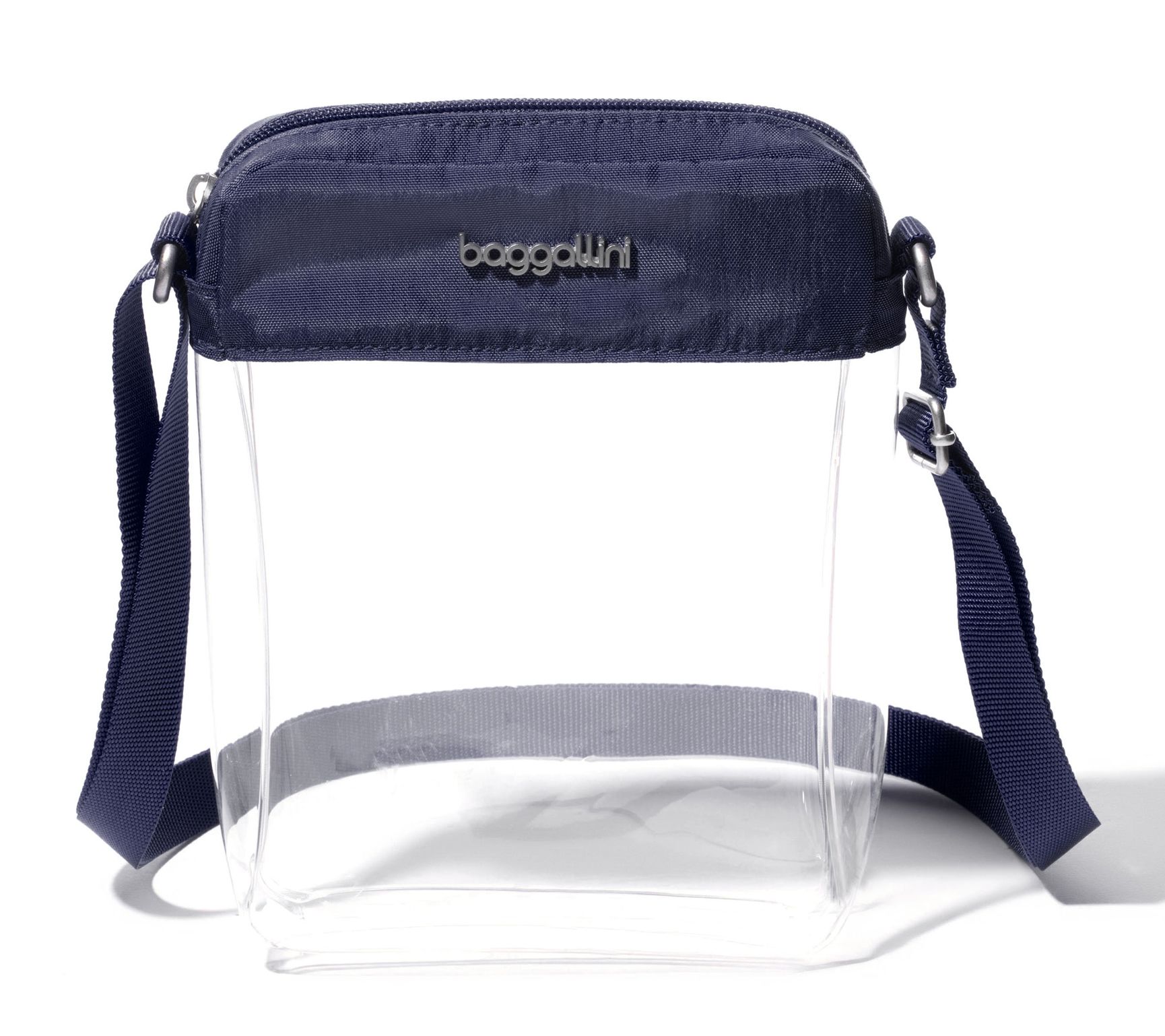 Baggallini Clear Stadium Explorer Crossbody Bag