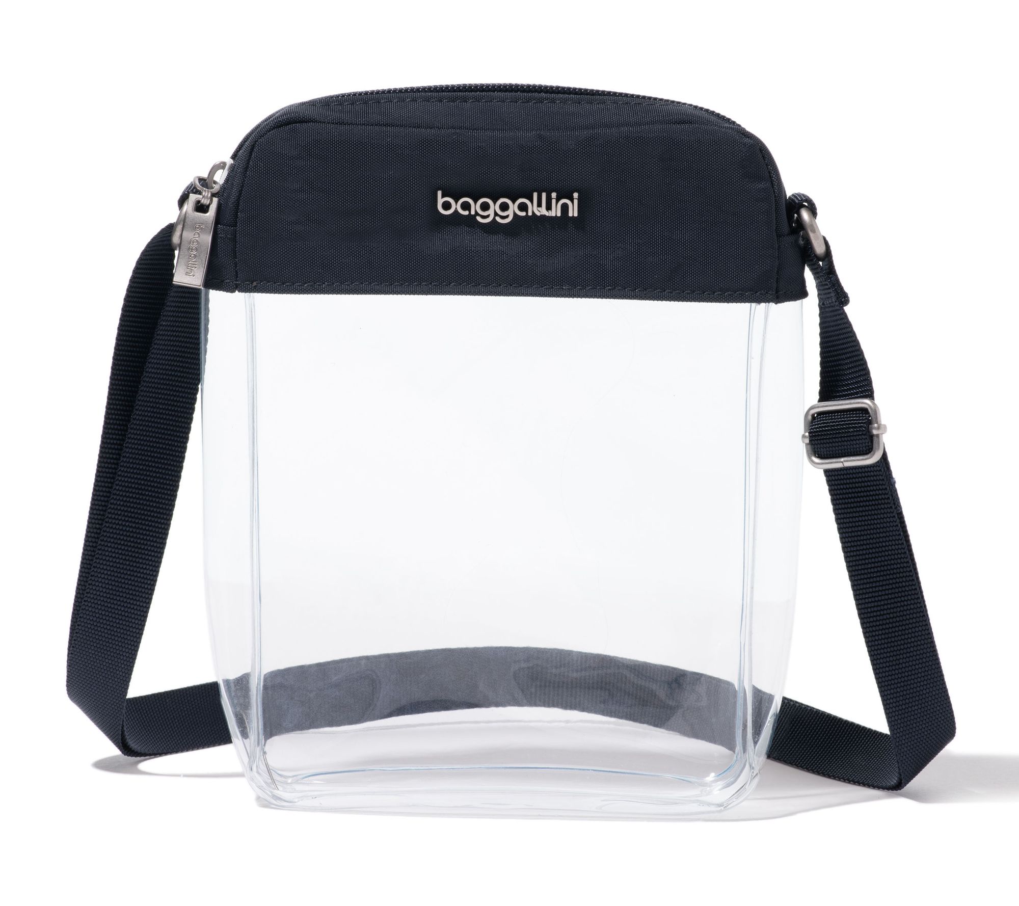 Baggallini Clear Stadium Explorer Crossbody Bag