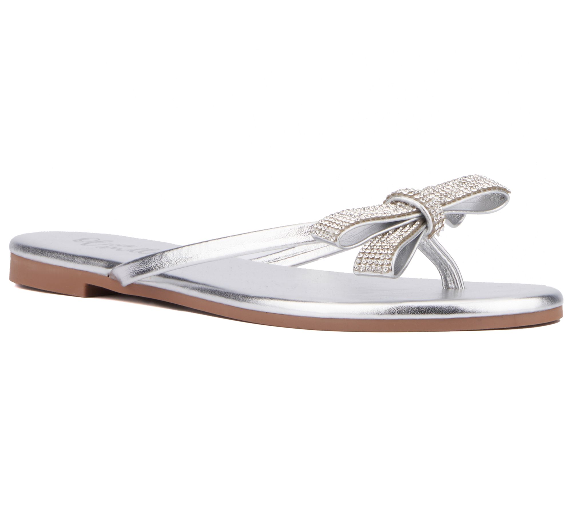 Olivia Miller Women's Frosting Flat Sandal