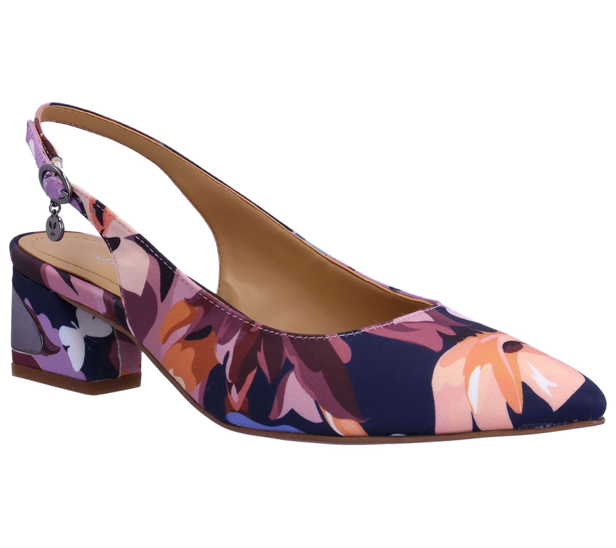 J. Renee' Pastel Pump - Shayanne Fabric - QVC.com