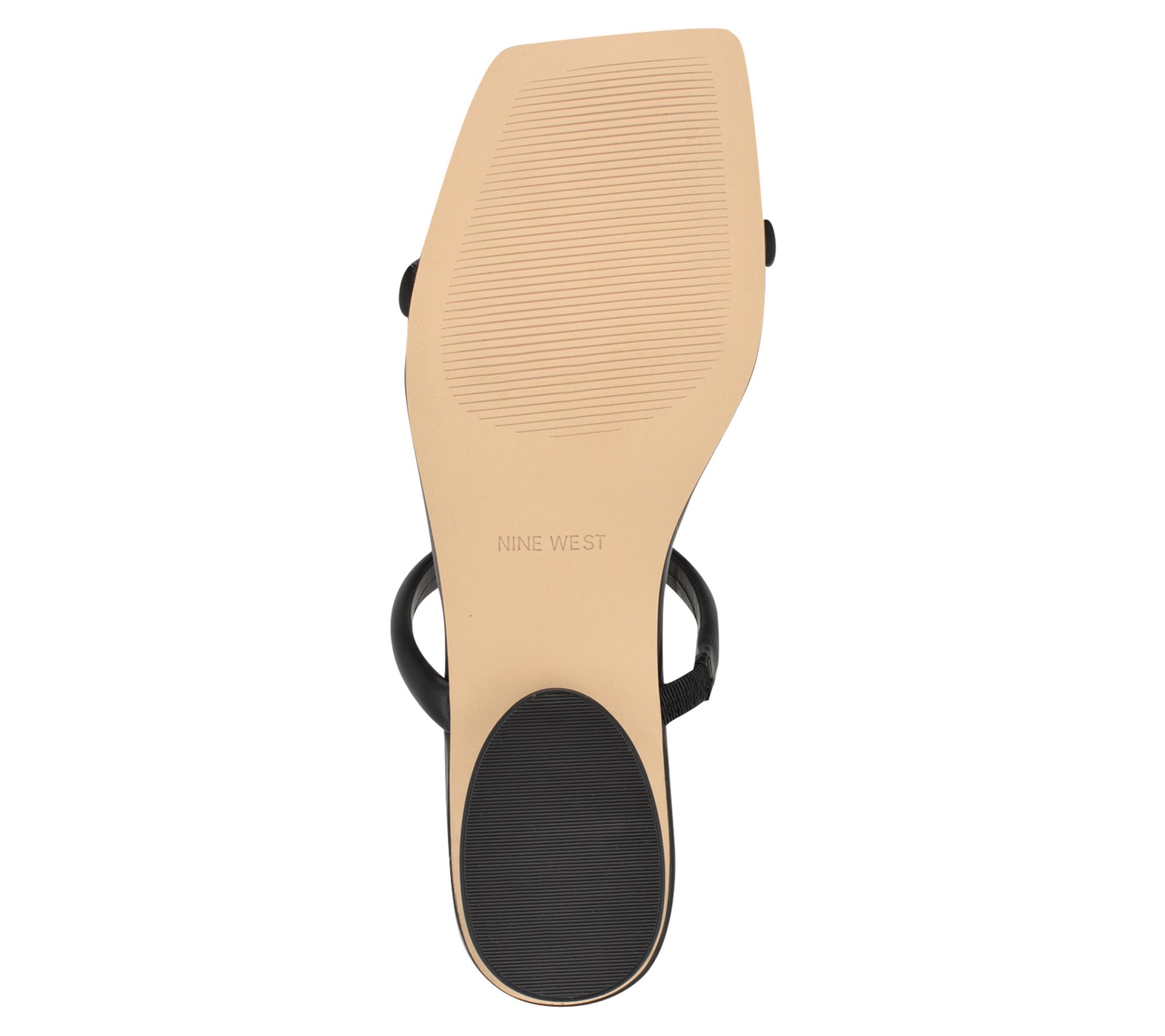 Nine West Square Toe Slip-on Dress Sandals - Morella - QVC.com