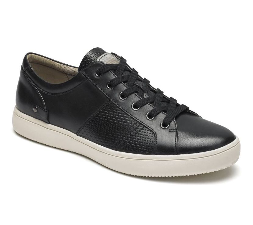 Rockport Men's Leather Lace Up Sneaker- Colle Tie