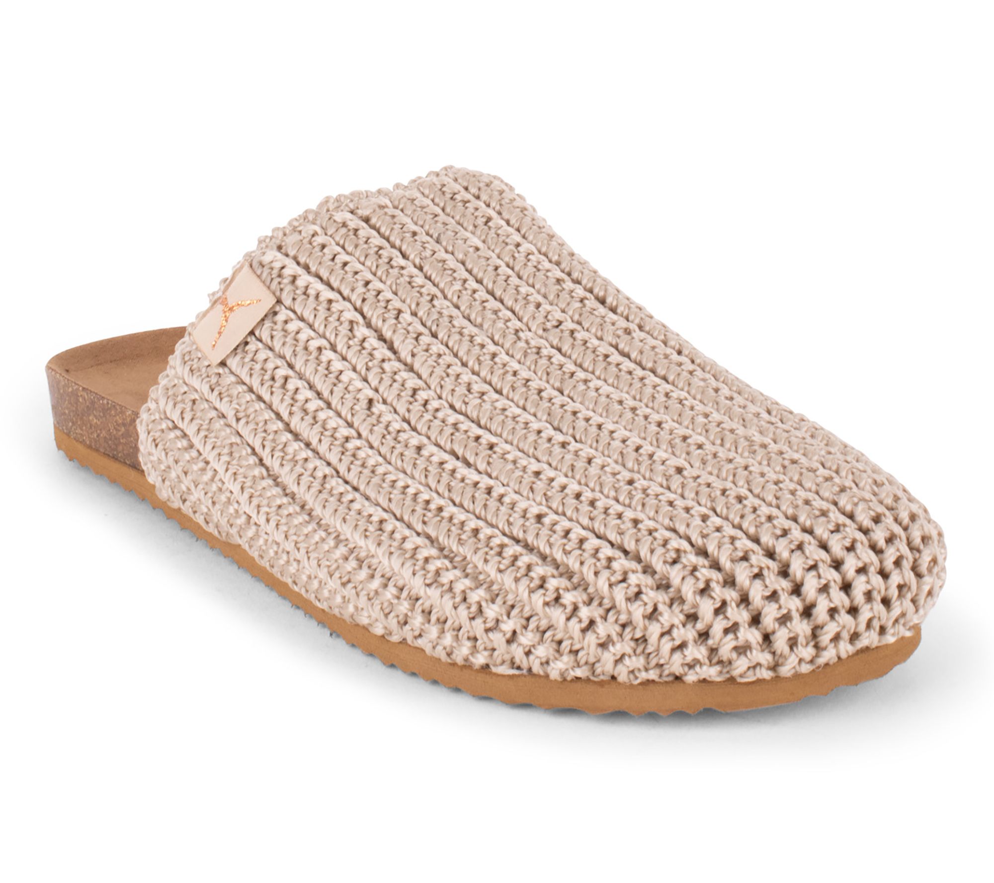 Danskin Slip On Knit Slipper Clog-Della