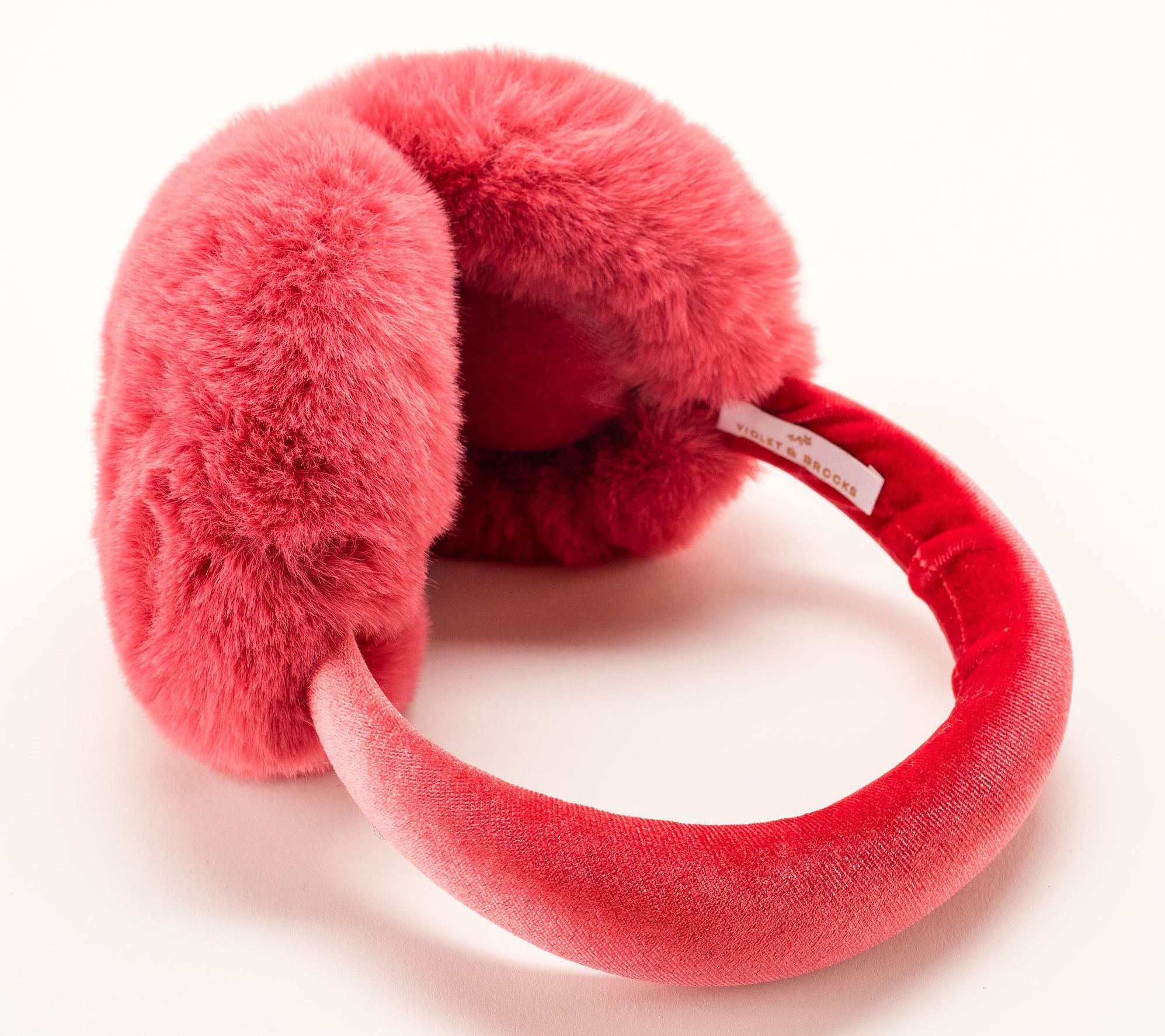 Violet & Brooks Chloe Faux Fur Velvet Earmuff