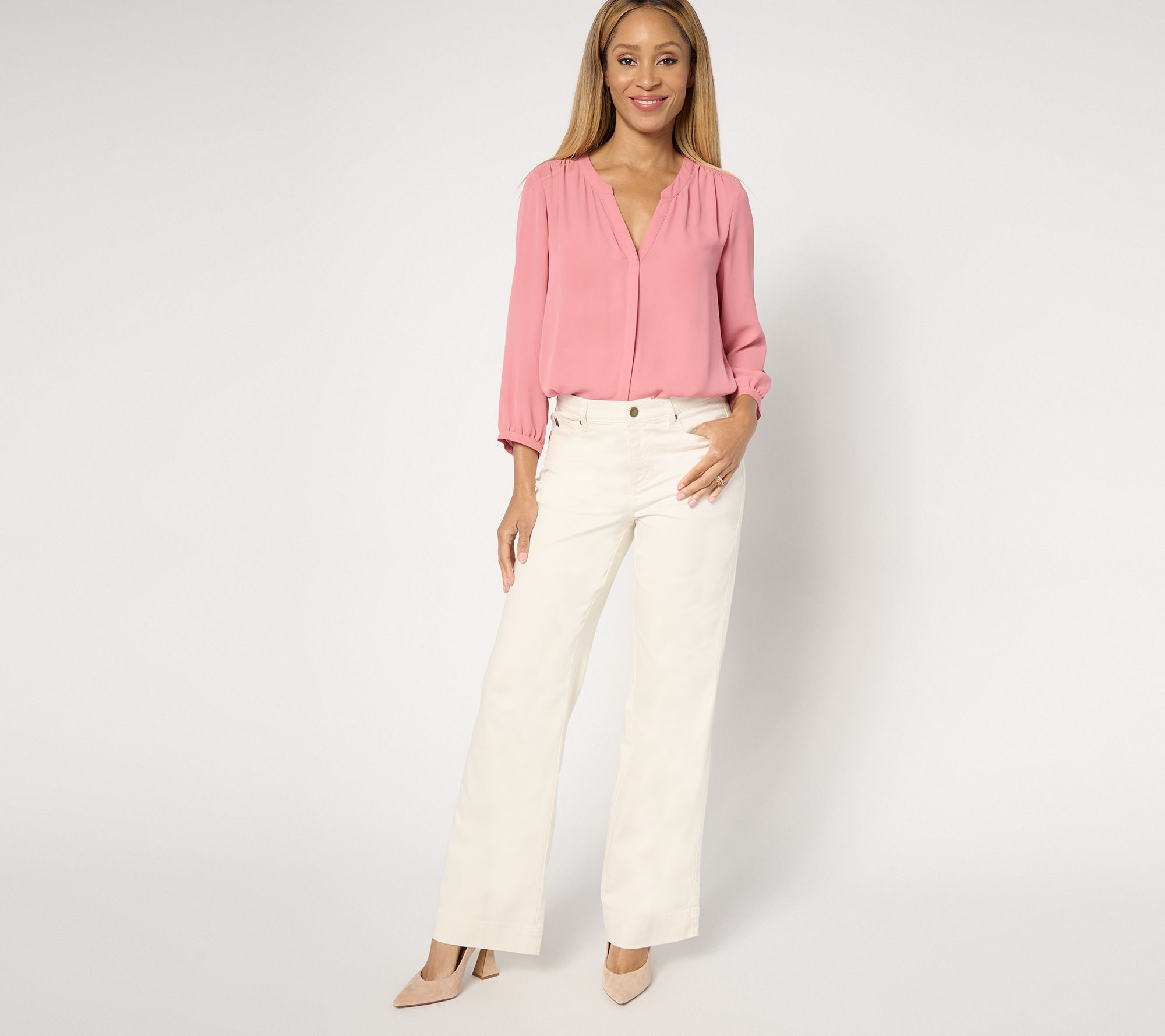 ★Belle★ Belle by Kim Gravel Regular TripleLuxe Denim Topstitch Boot