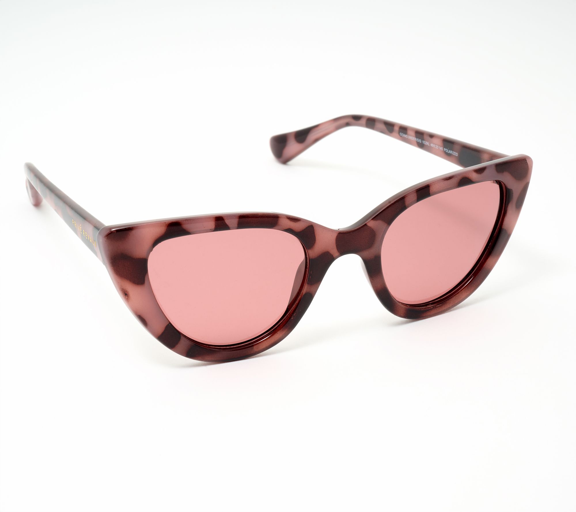 Prive Revaux Going Under Cat Eye Polarized Sunglasses