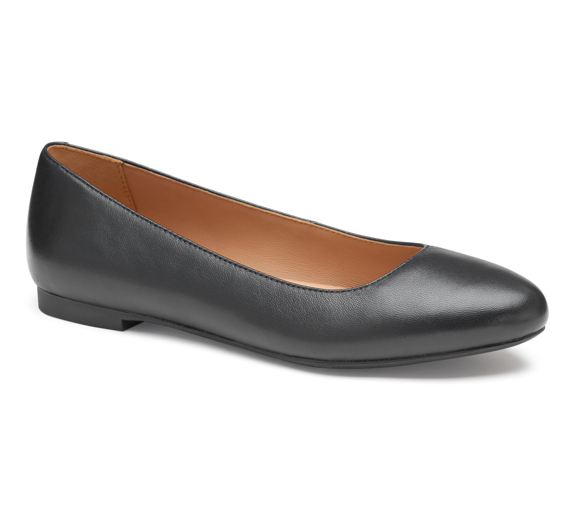 Johnston & Murphy Delanie Leather Ballet Flat