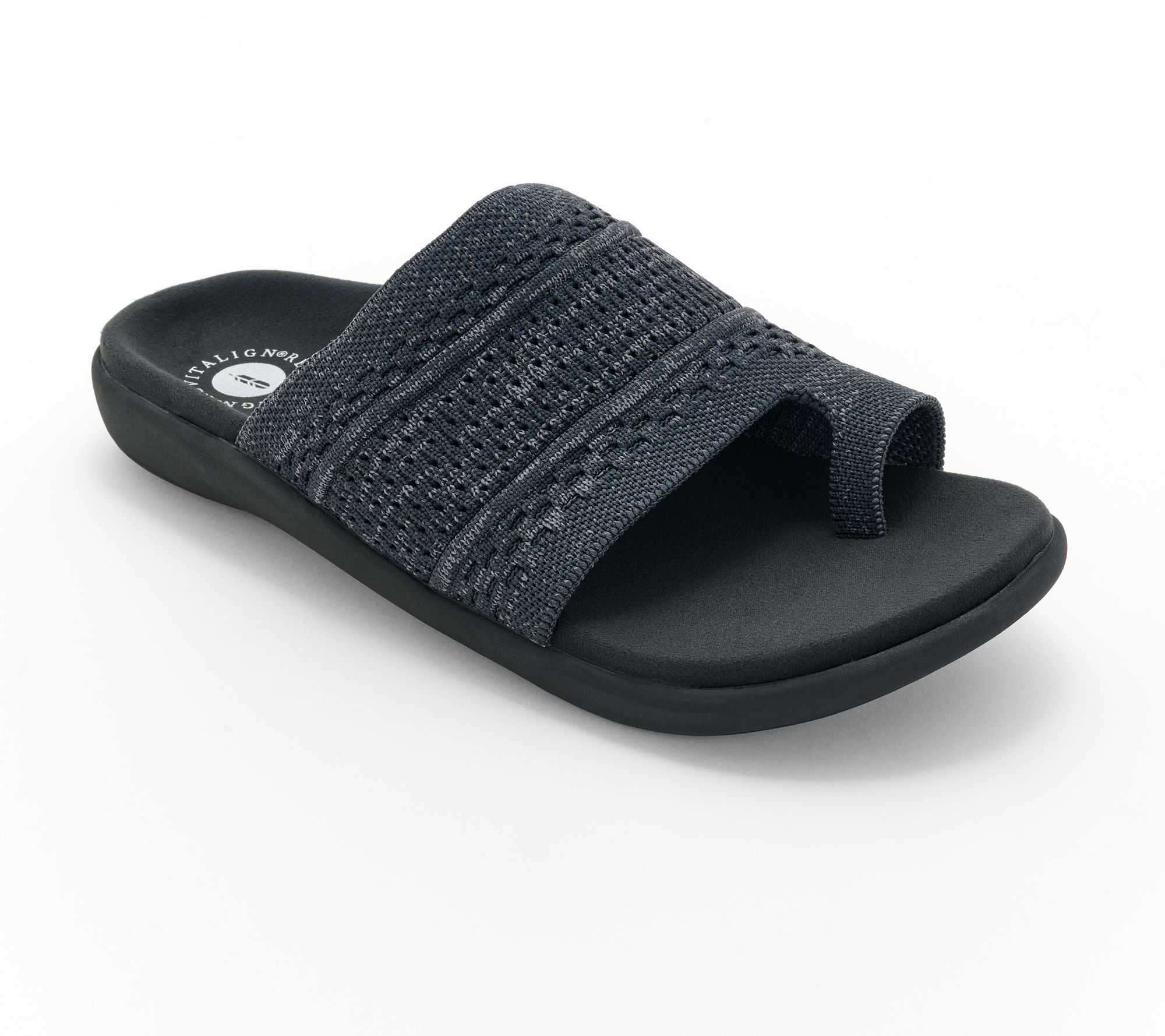 Revitalign Orthotic Memory Foam Stretch Sandals - Evelyn