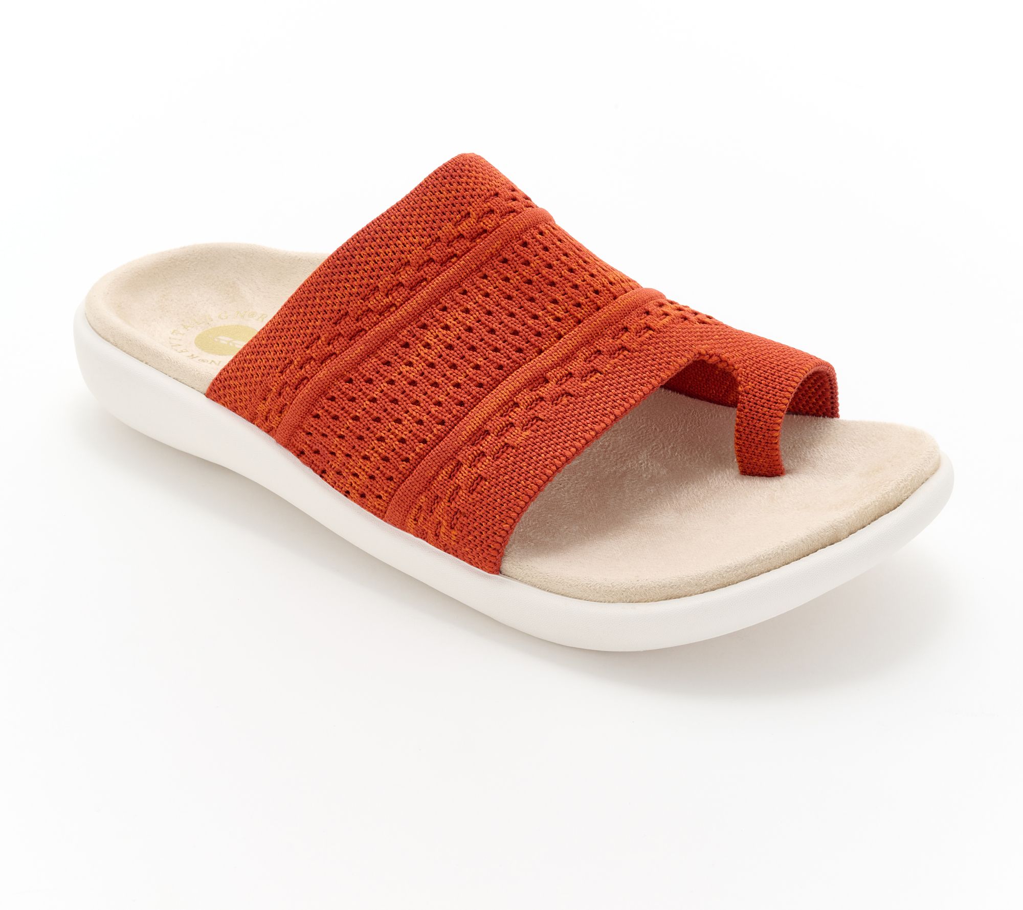 Revitalign Orthotic Memory Foam Stretch Sandals - Evelyn