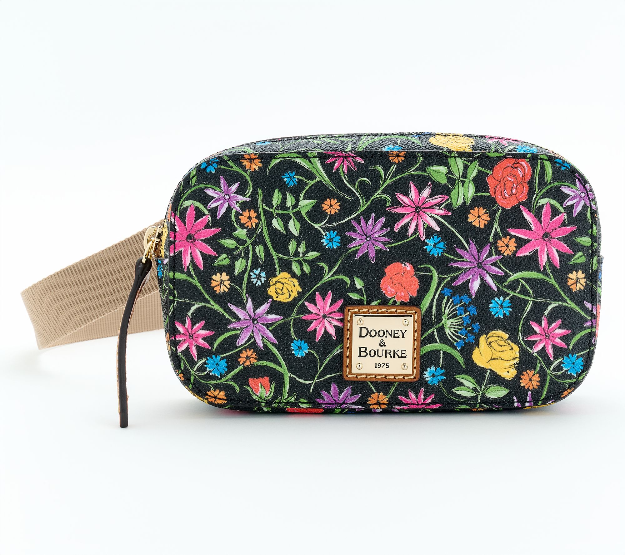 Dooney & Bourke Coated Cotton Wildflower Belt Bag