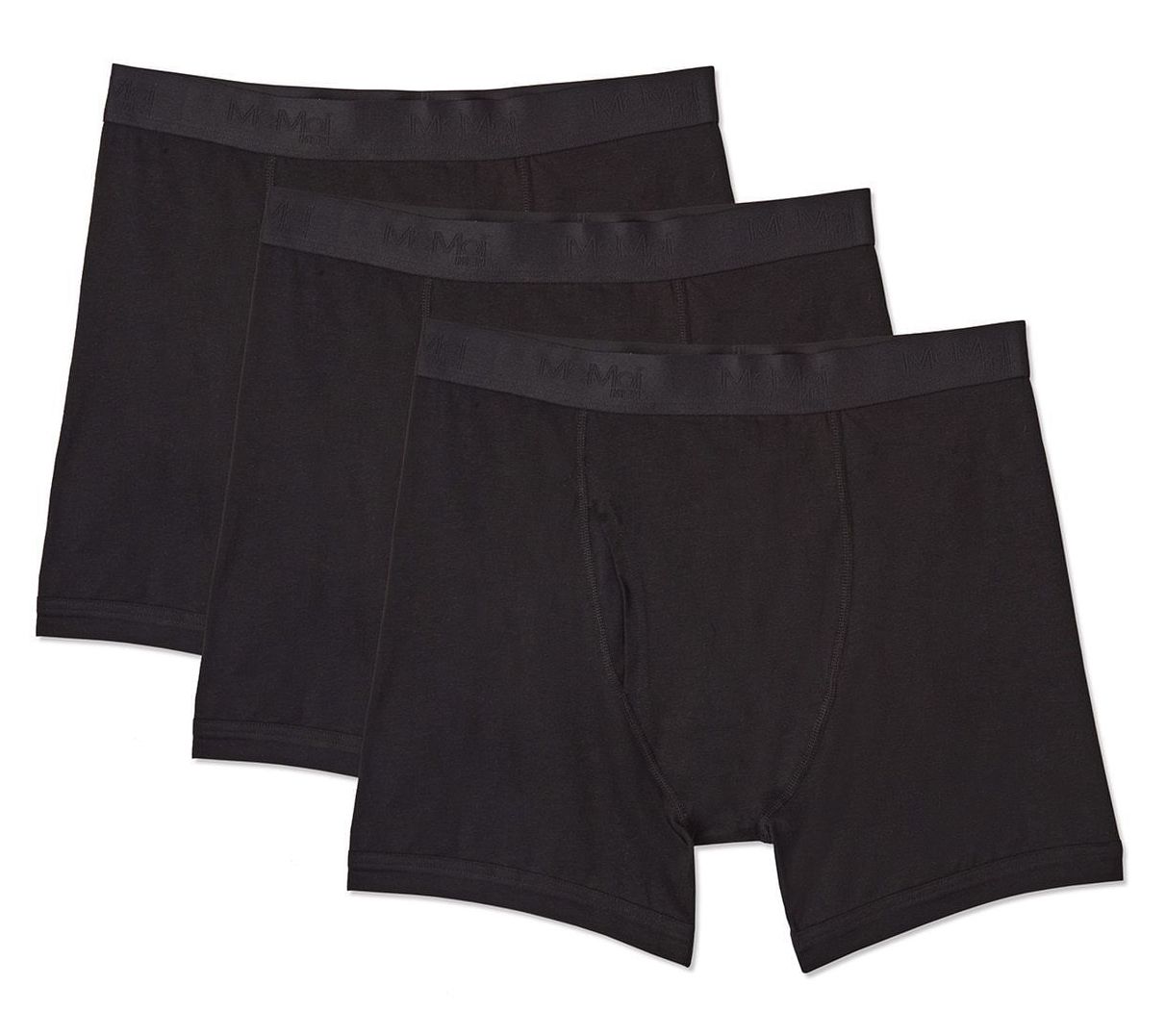 Memoi Men's Set of 3 Classic Fit Boxer Briefs