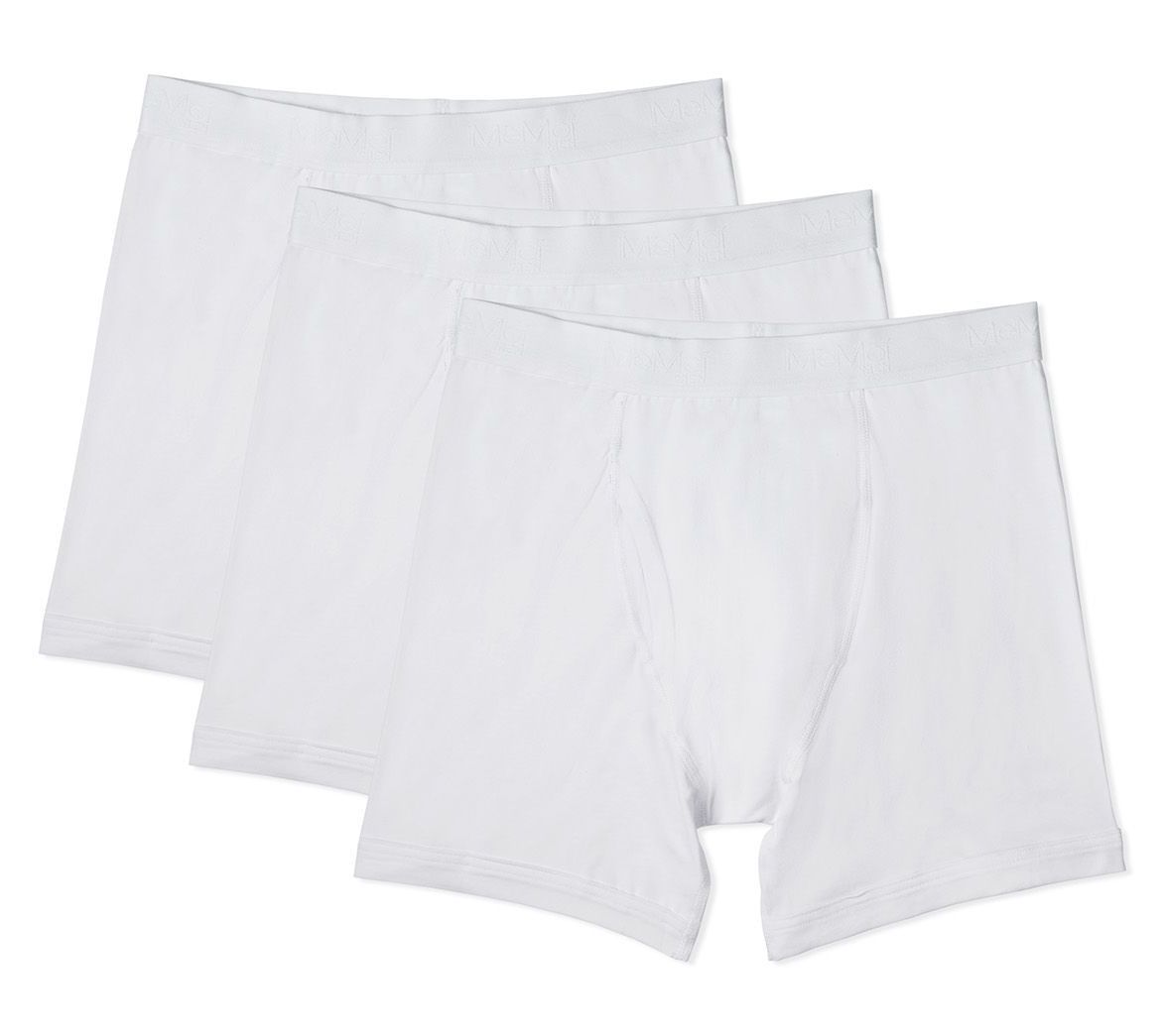 Memoi Men's Set of 3 Classic Fit Boxer Briefs