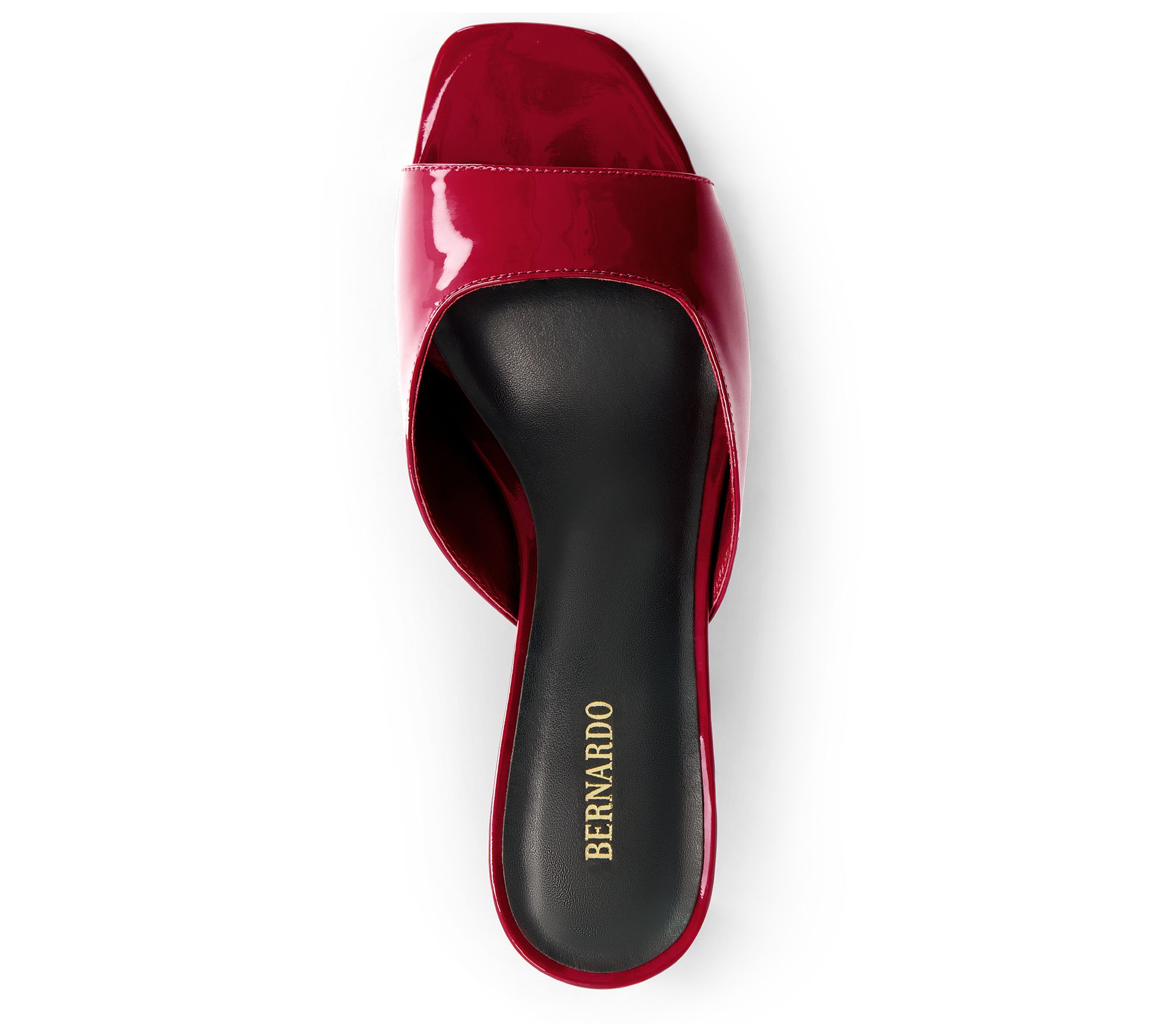 Bernardo Heeled Mule Sandal - Cenza - QVC.com