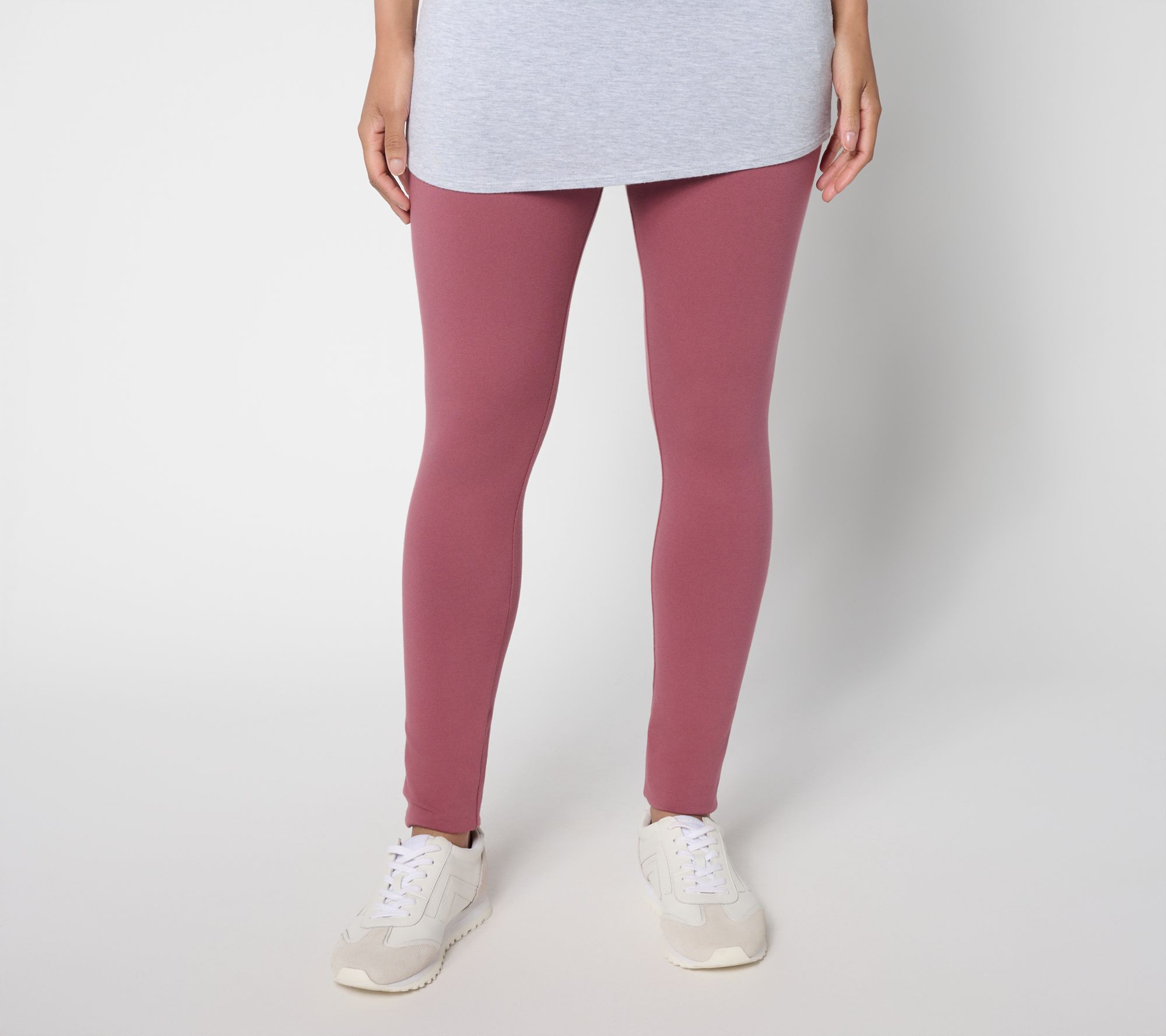 LOGO Layers by Lori Goldstein Petite Knit Pull On Legging