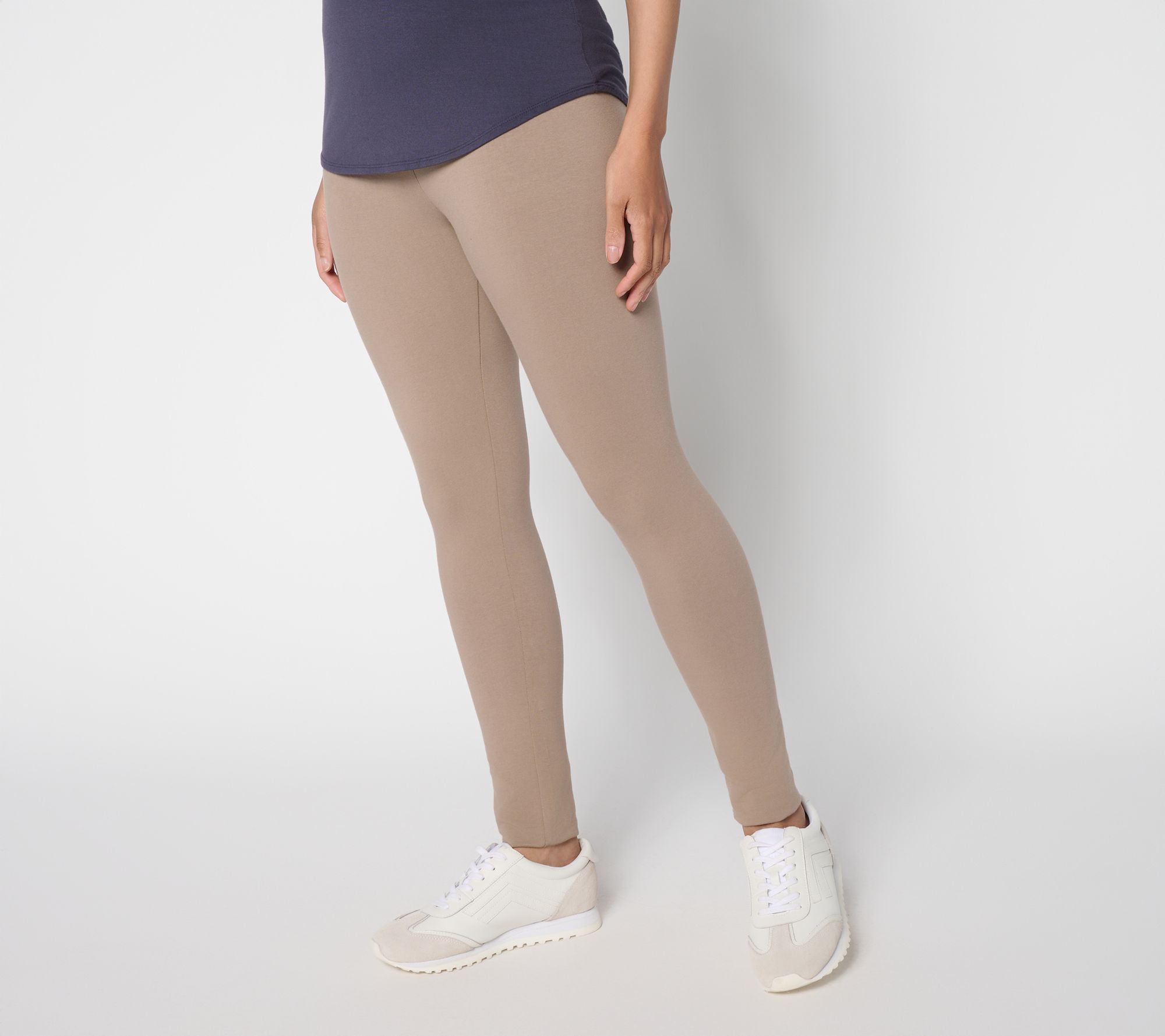 LOGO Layers by Lori Goldstein Petite Knit Pull On Legging