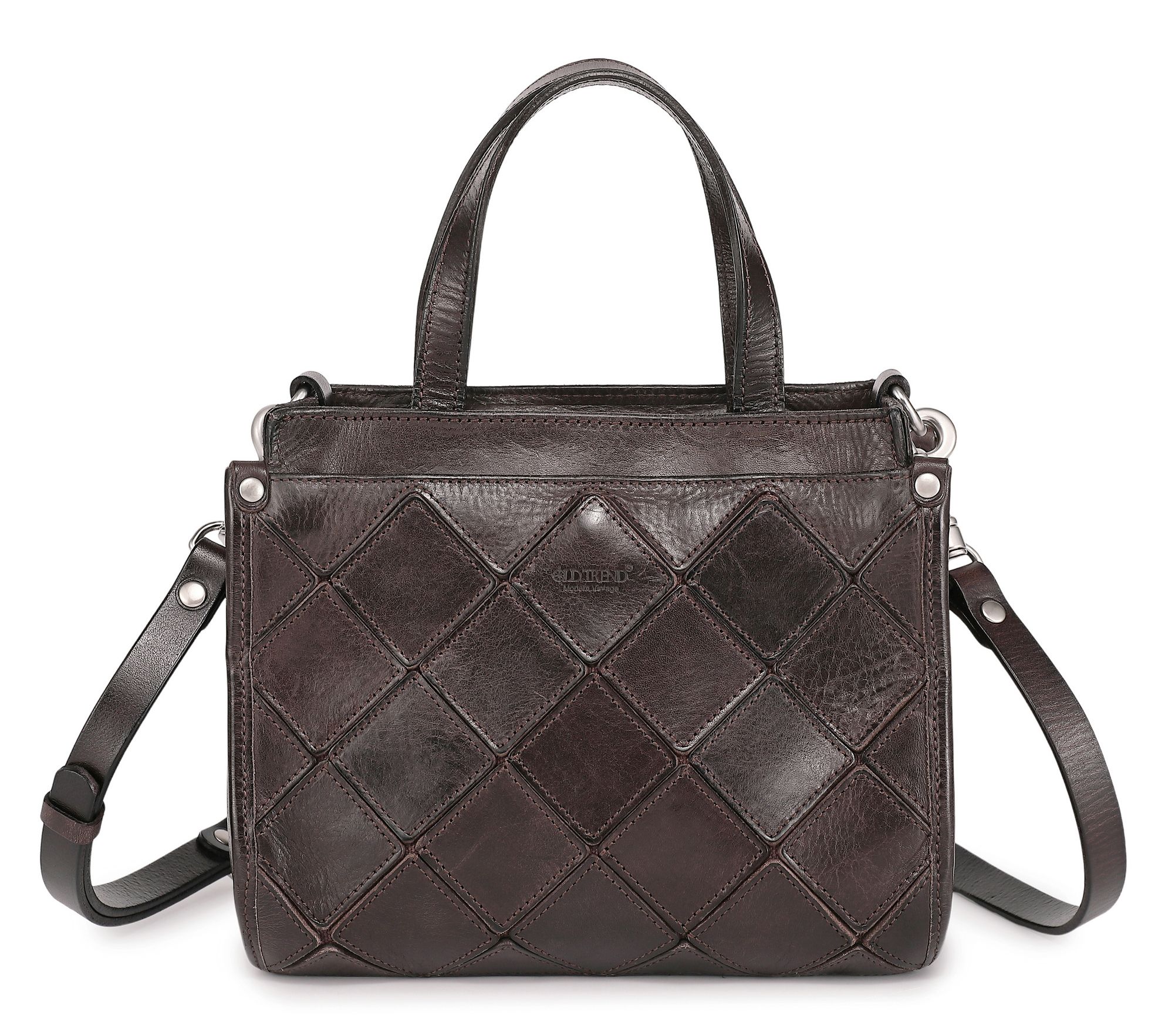 Old Trend Mermaid Mini Leather Tote with Shoulder Strap