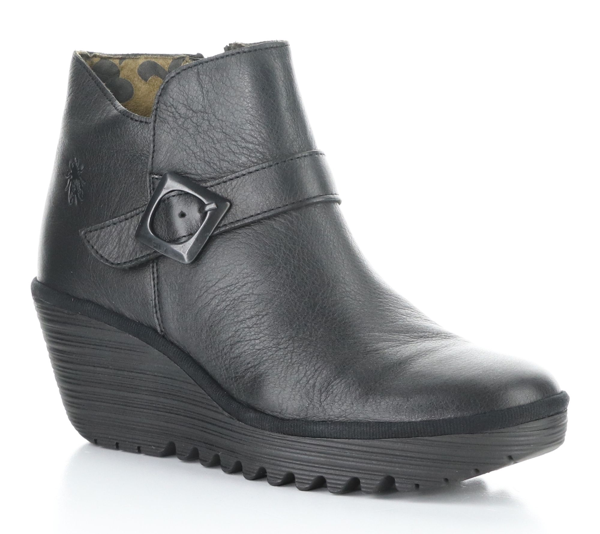 Fly London Dublin Side Zip Leather Boot - Yort597Fly