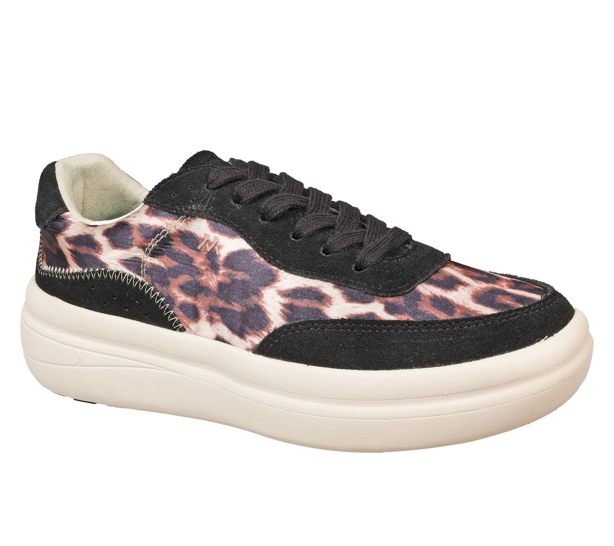 Mykos Leather Lace-Up Sneakers - Nyla
