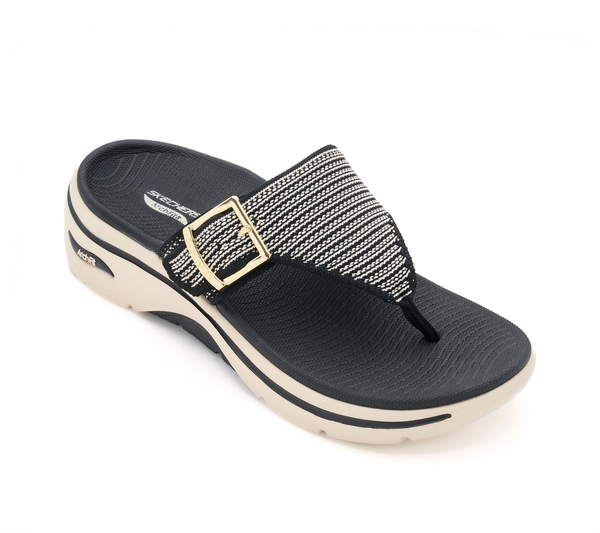 Skechers GO WALK Arch Fit 2.0 Hooded Thong Sandals