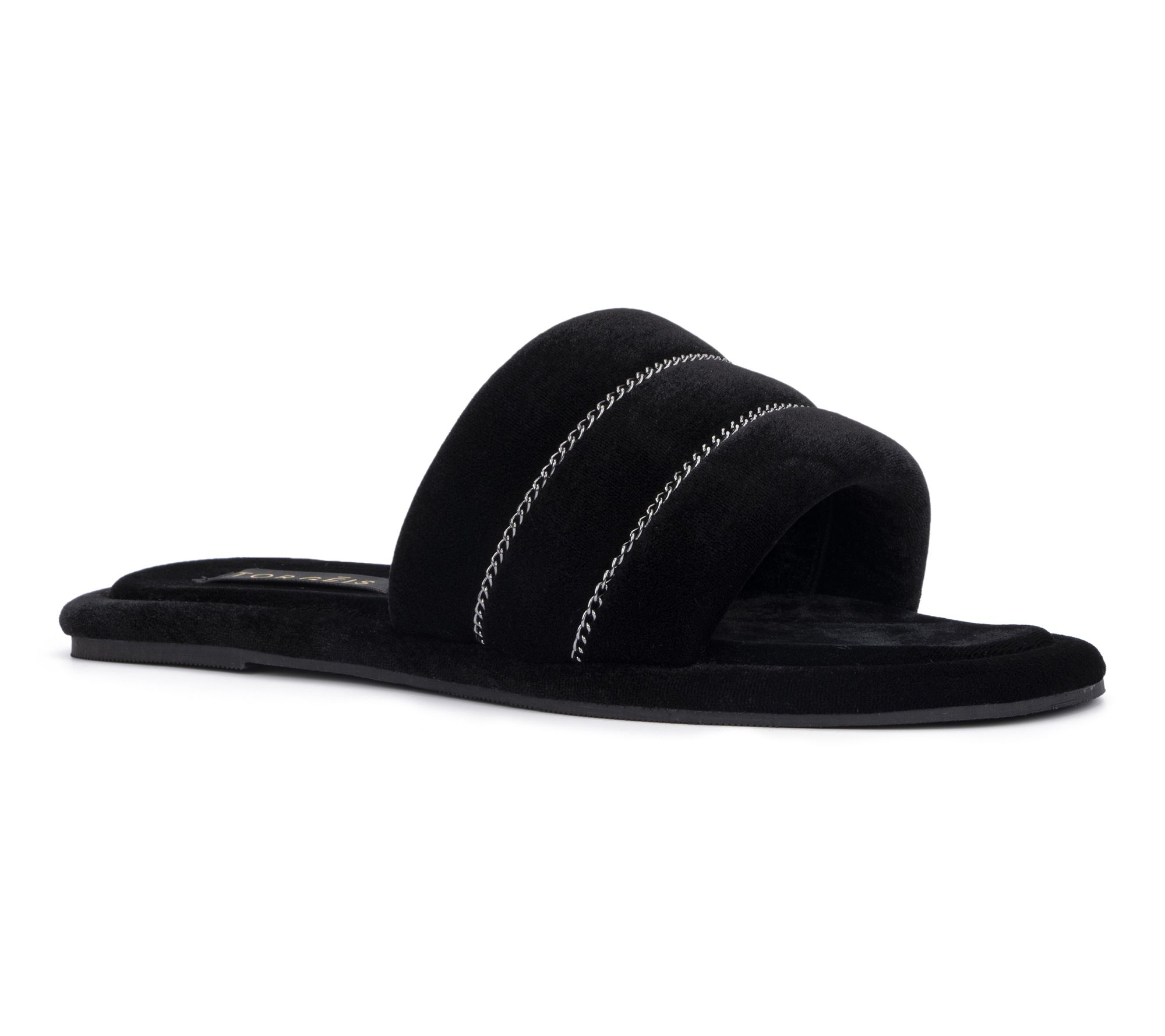 Torgeis Women's Georgina Velvet Slides