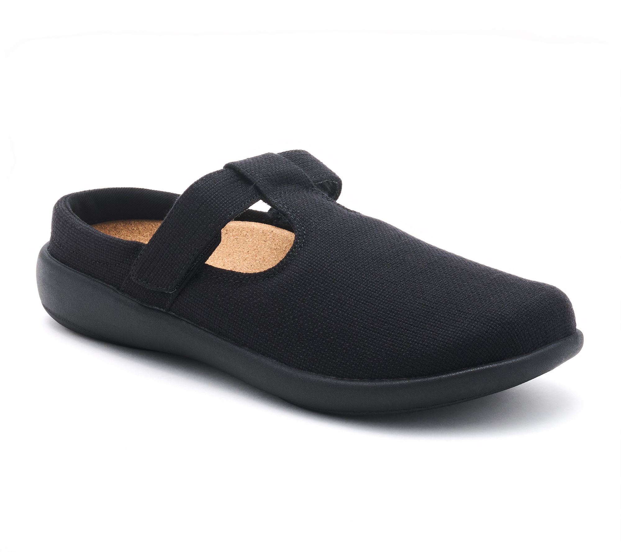 Revitalign Orthotic Mary Jane Canvas Slides - Kingston