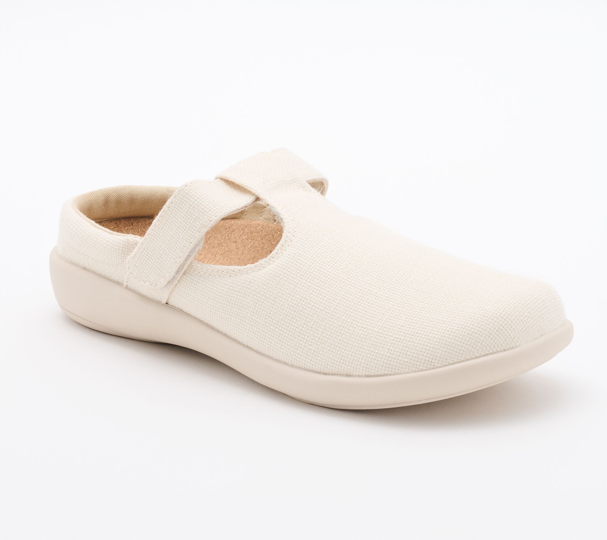 Revitalign Orthotic Mary Jane Canvas Slides - Kingston