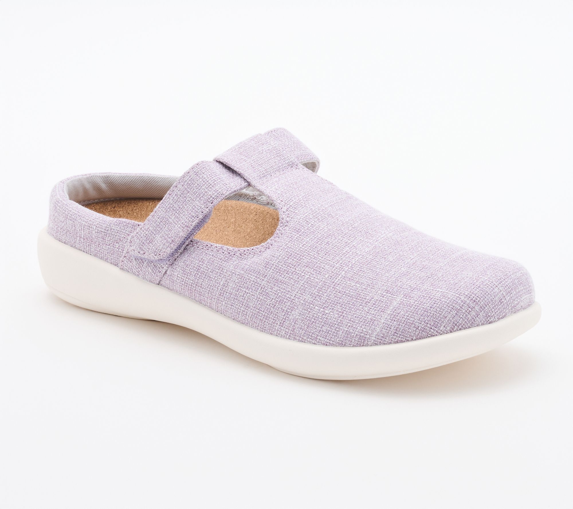 Revitalign Orthotic Mary Jane Canvas Slides - Kingston