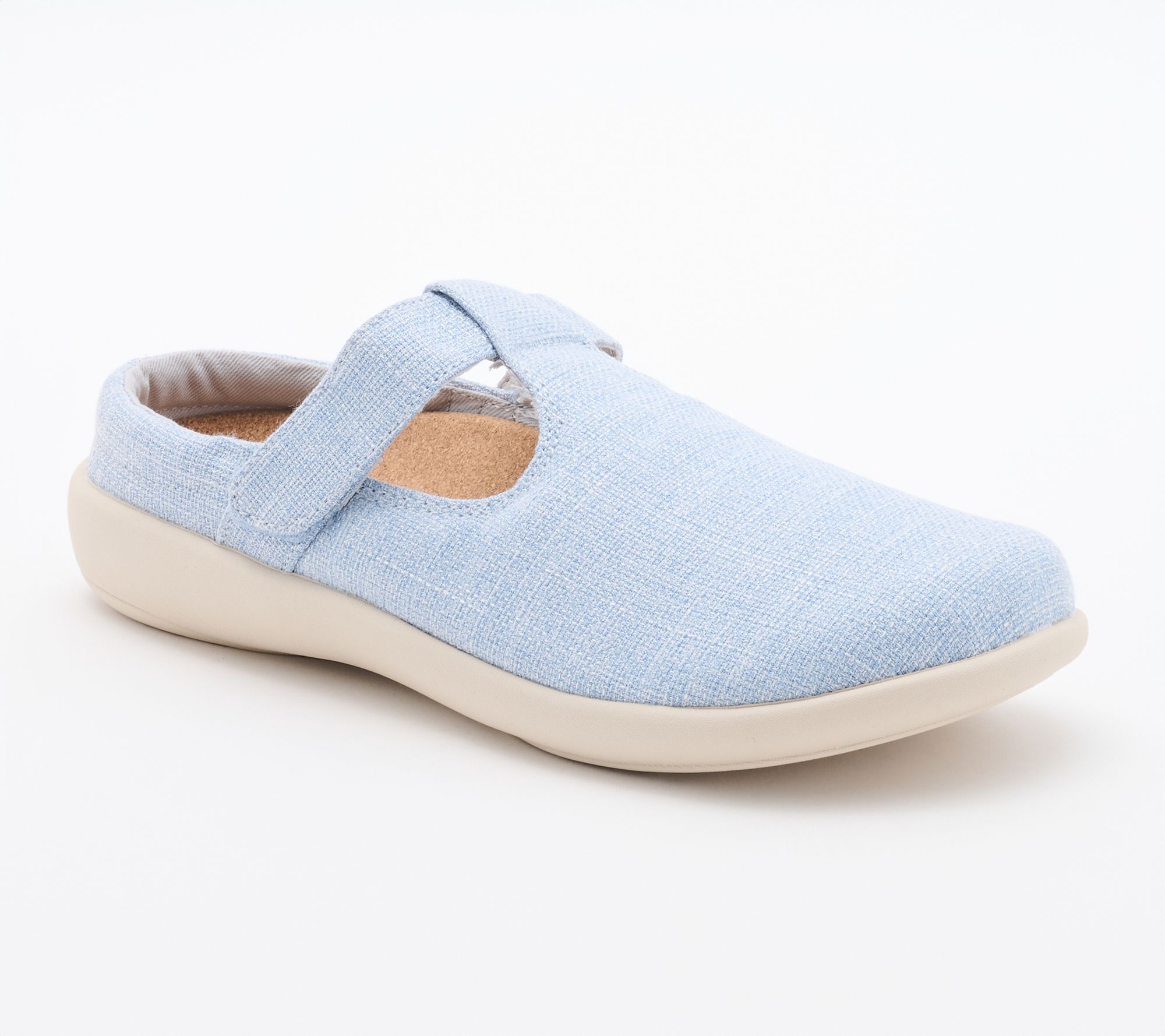 Revitalign Orthotic Mary Jane Canvas Slides - Kingston