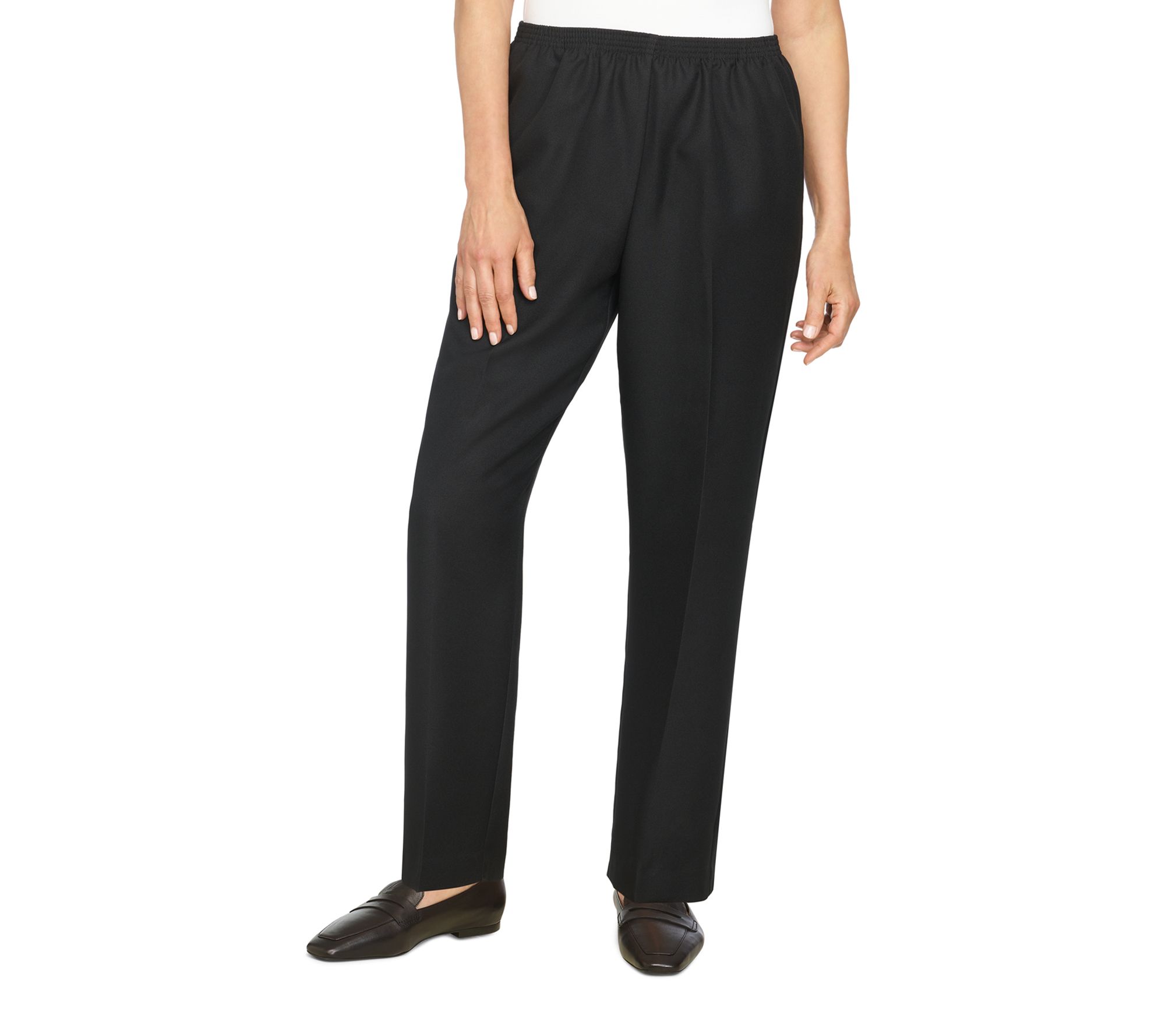 Alfred Dunner Petite Pull-On Straight-Leg ShortPants
