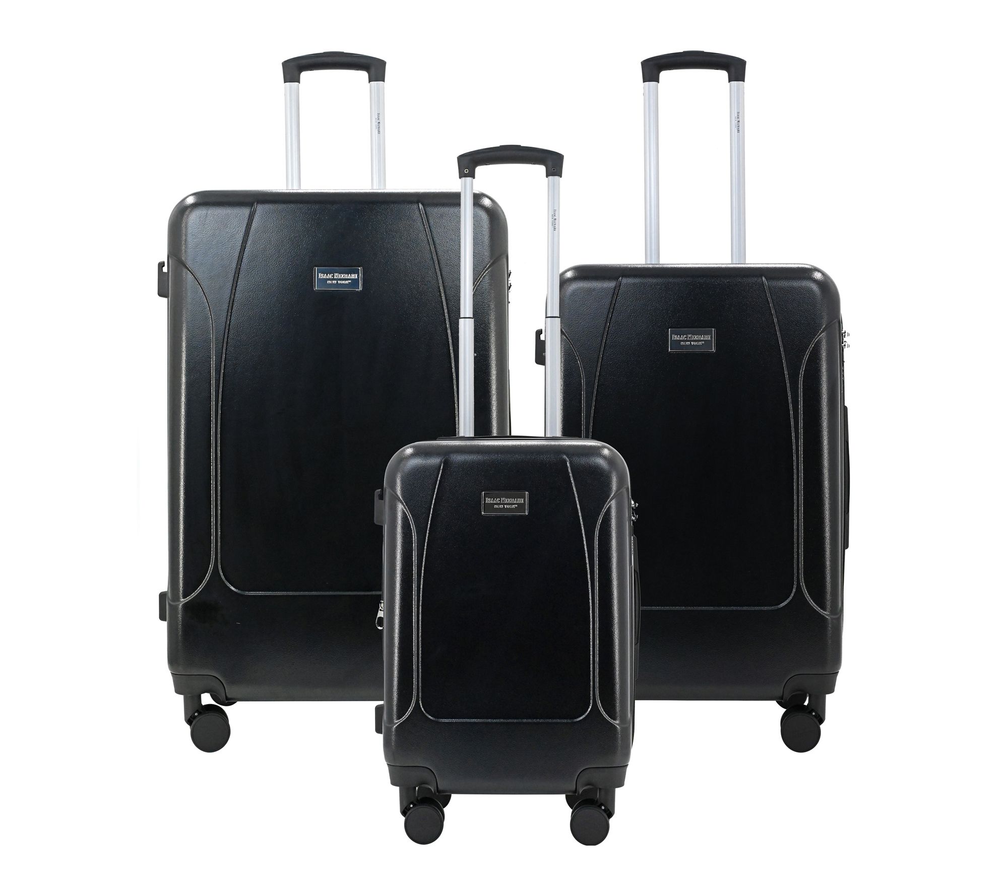 ISAAC MIZRAHI LUNA Expandable Lightweight 3-Piece Luggage Set