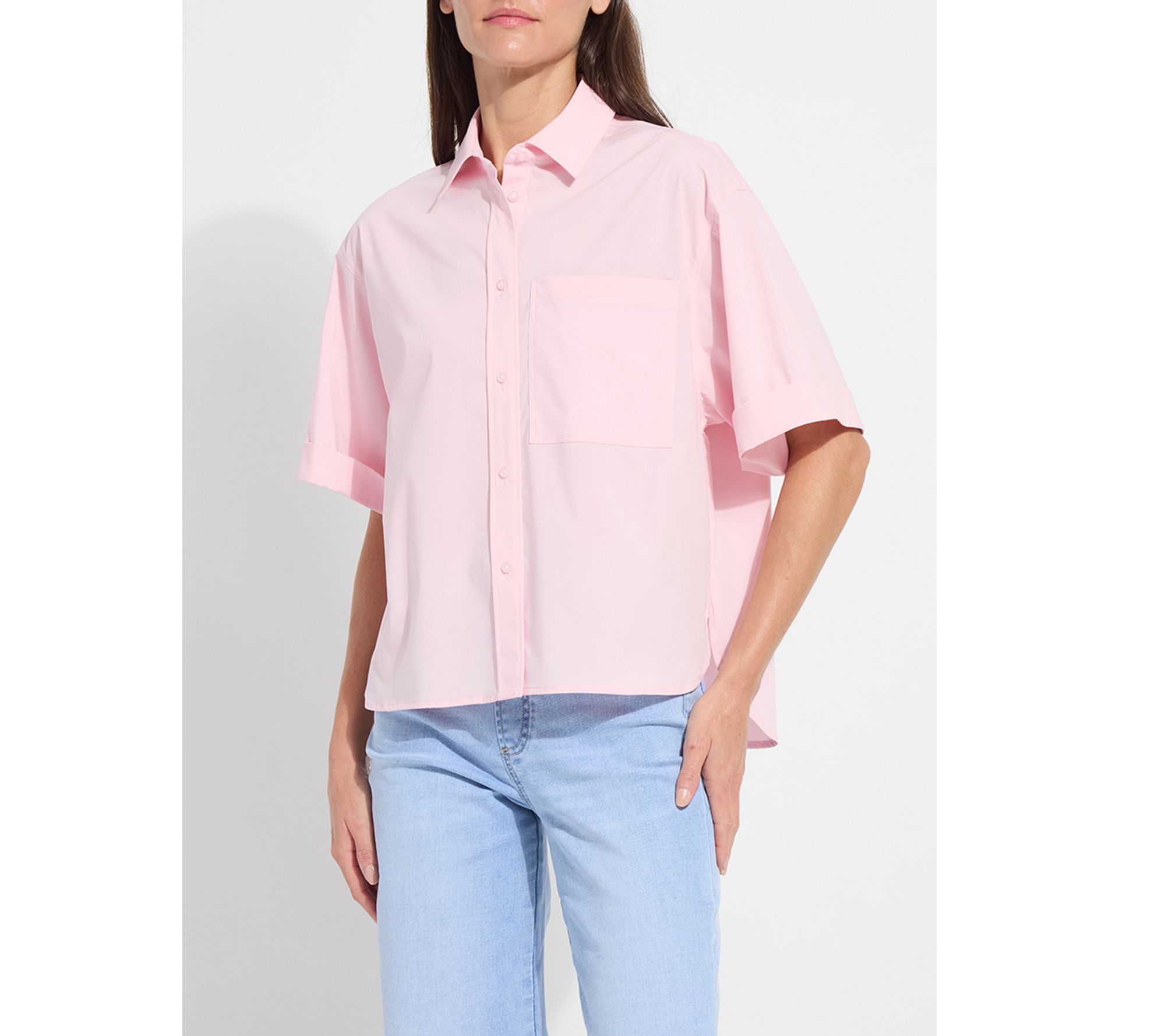 Corinna Oversized Cropped Shirt