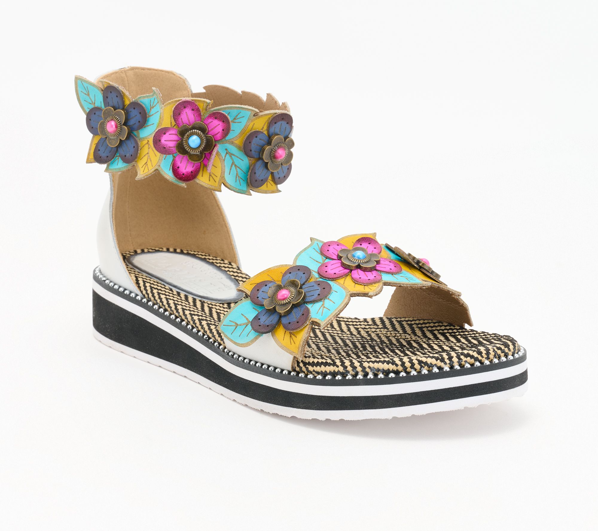 L'Artiste by Spring Step Leather Sandals - Cruzer