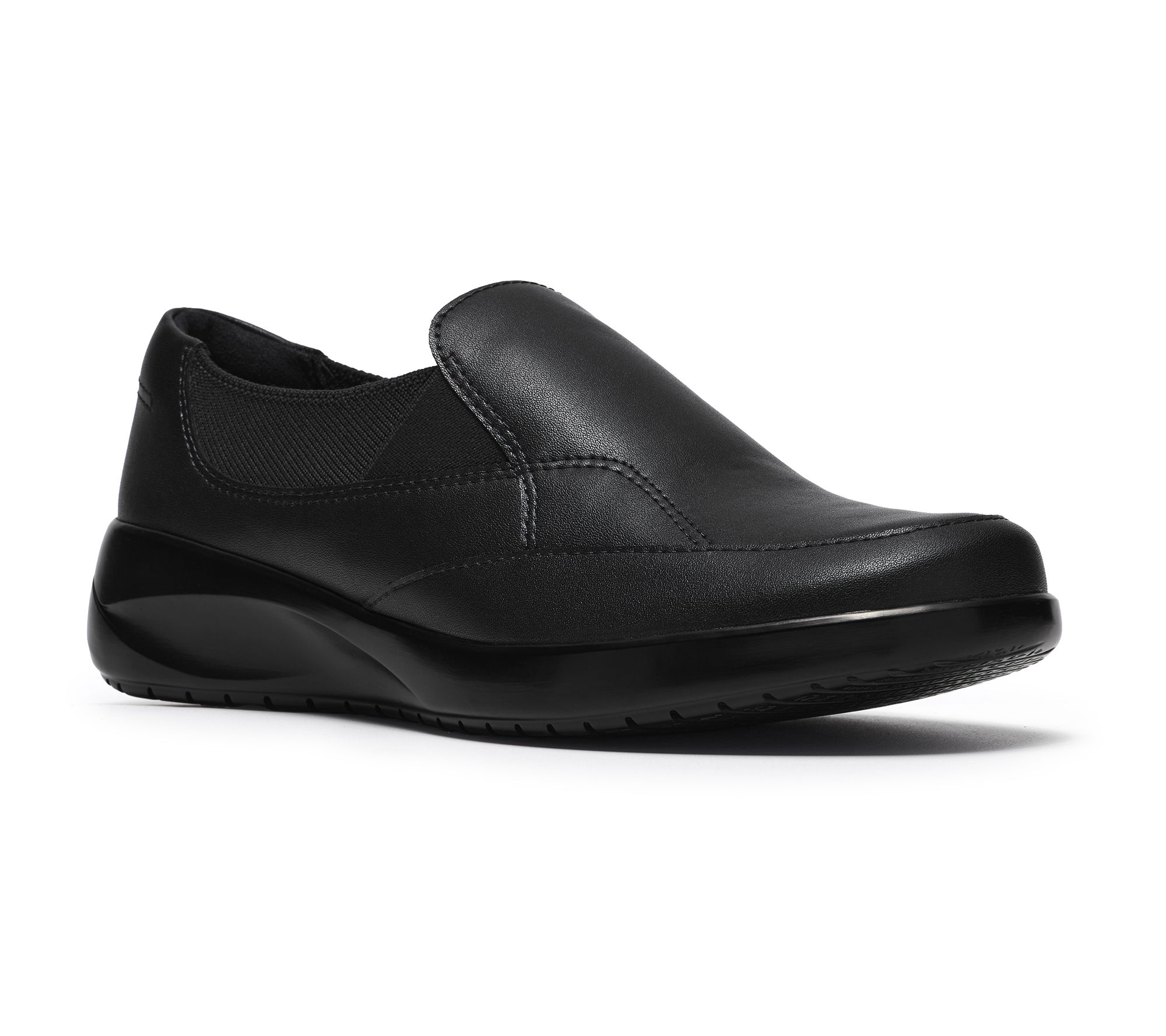  Clarks Collection Leather Slip-Ons -Kaetlyn Mae