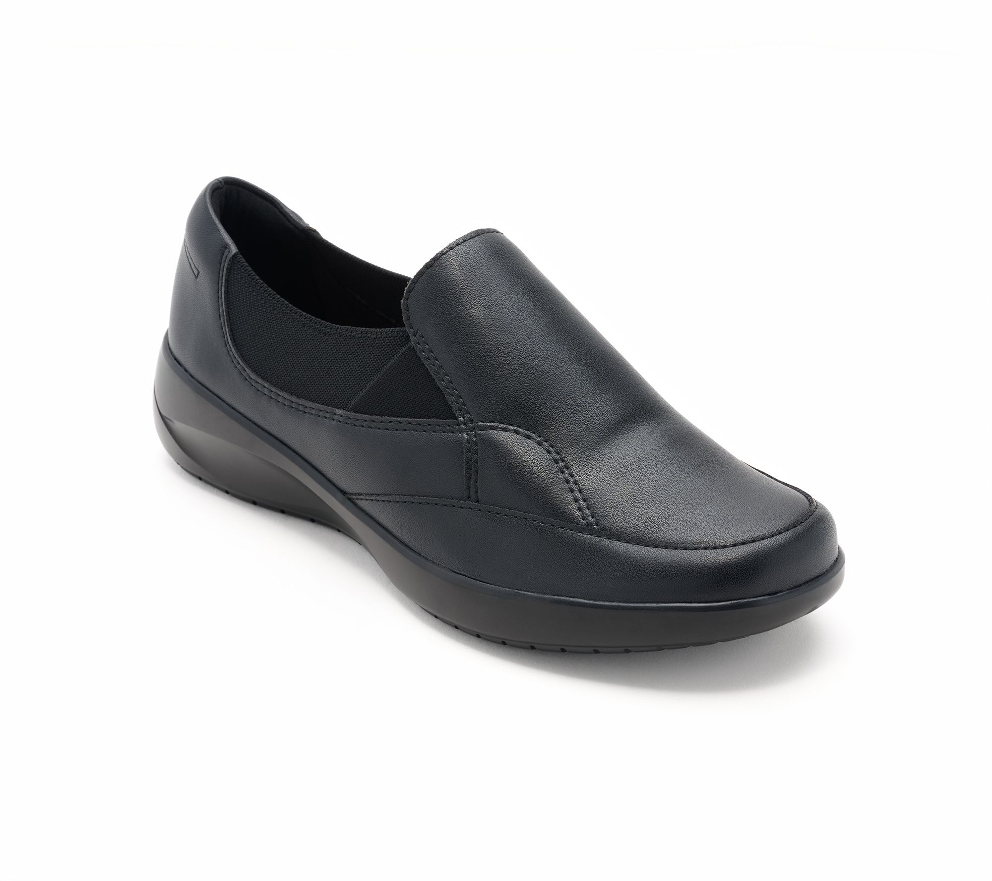 Clarks Collection Leather Slip-Ons -Kaetlyn Mae