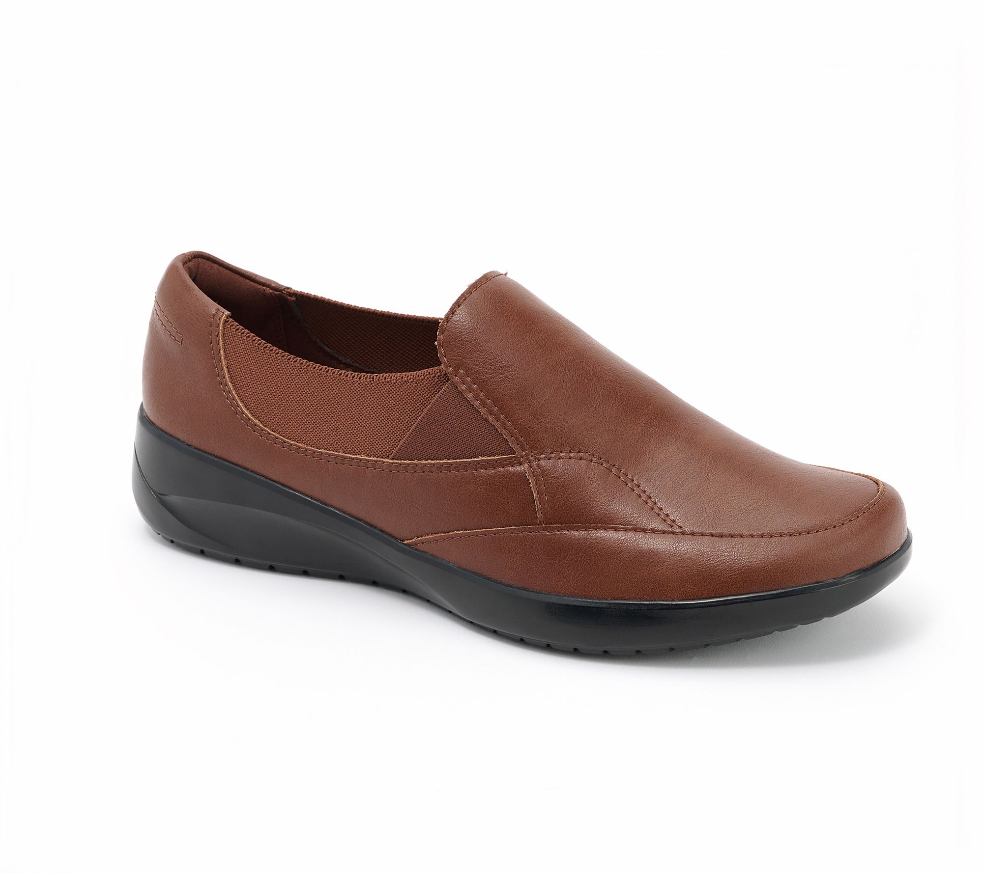 Clarks Collection Leather Slip-Ons -Kaetlyn Mae