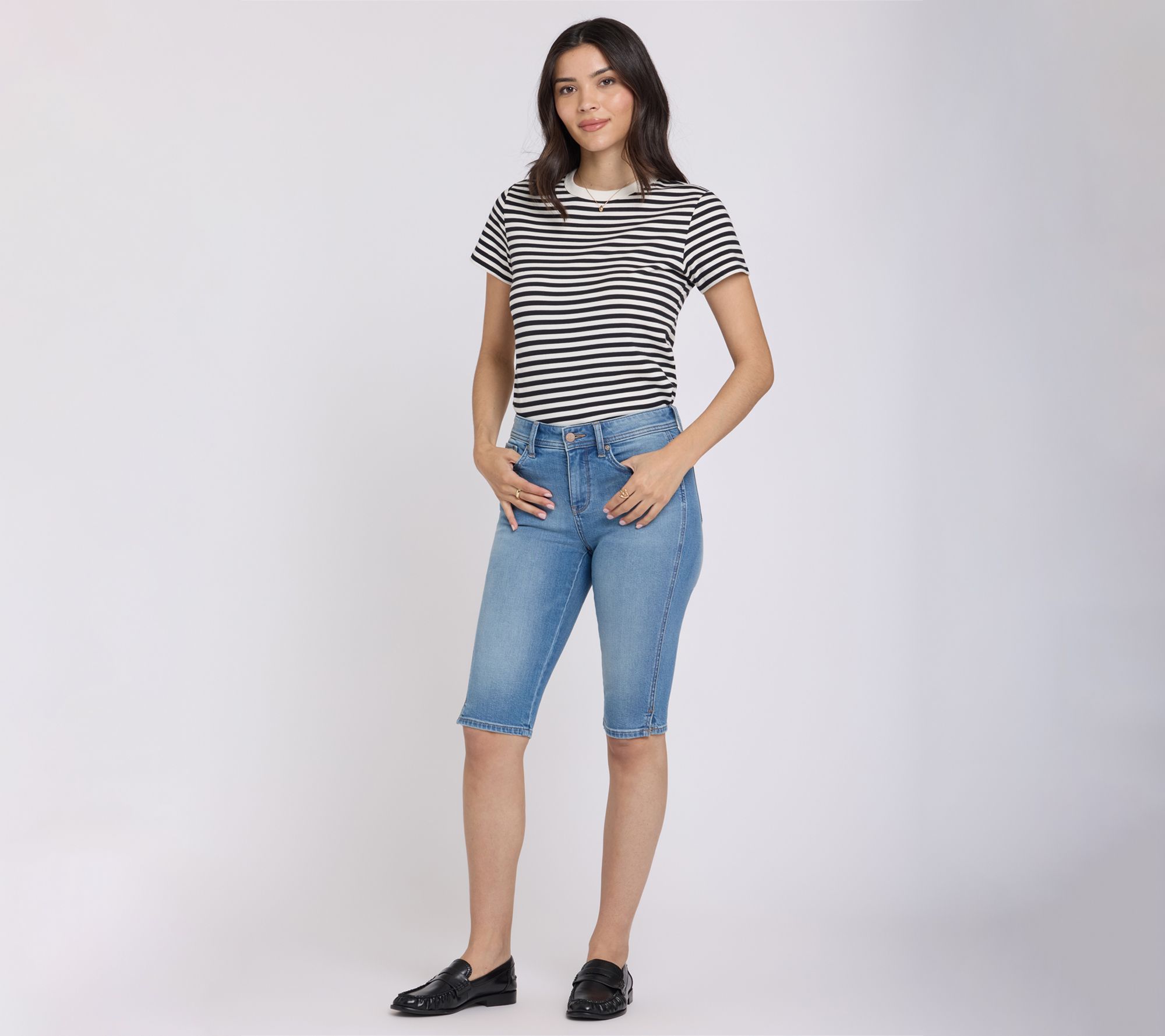 NYDJ Sophie Bike Capri Denim Jeans