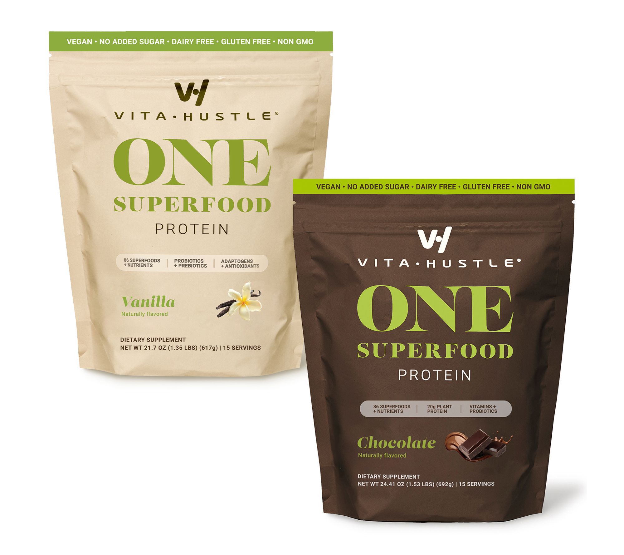 VitaHustle ONE Superfood Protein Shake 30 Servings