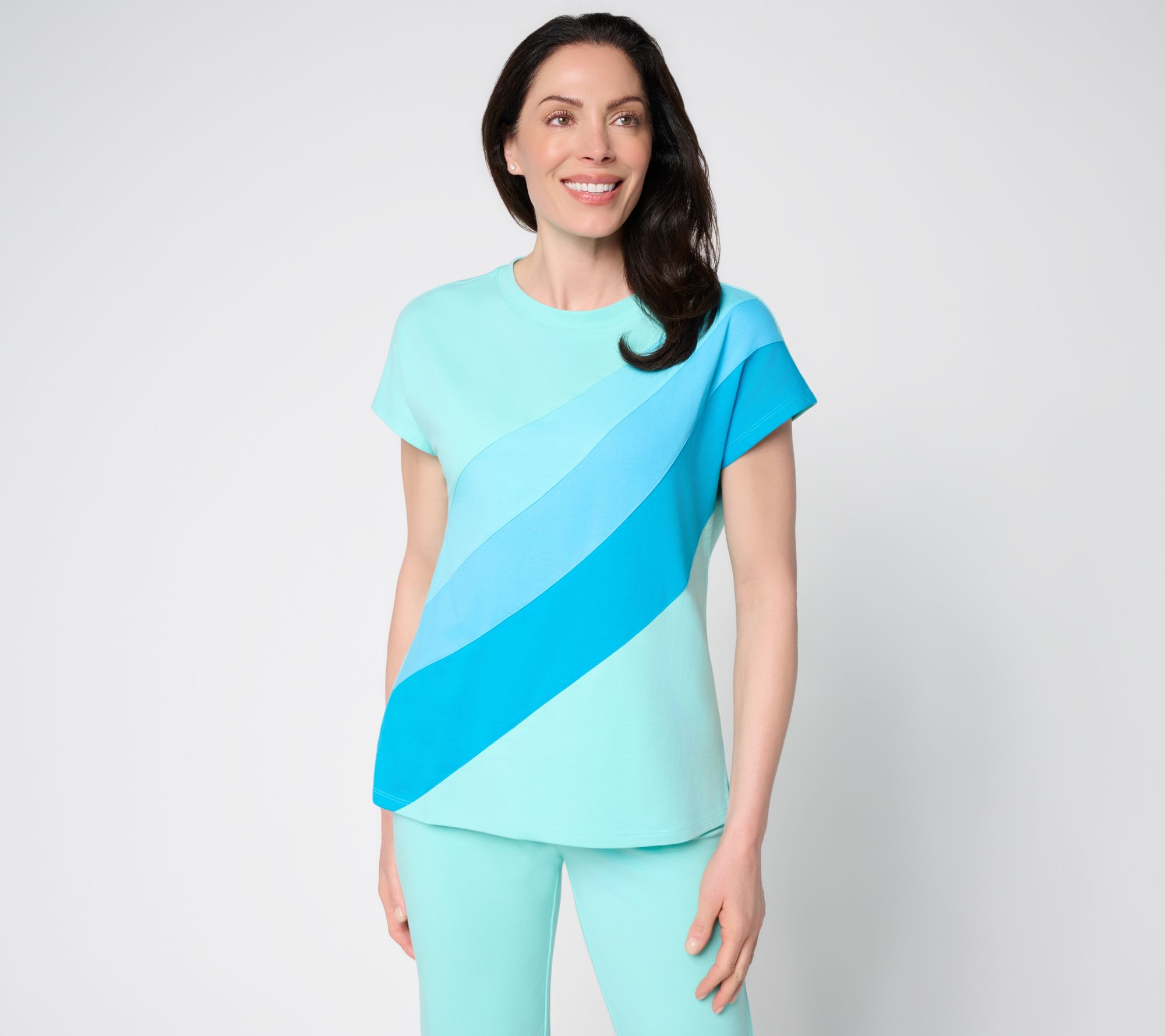 "As Is" Belle Beach by Kim Gravel French Terry Walkin'on Sunshine Top