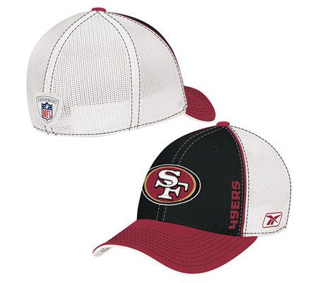 San Francisco 49ers NFL Reebok Stretch Fit Fitted Team Hat