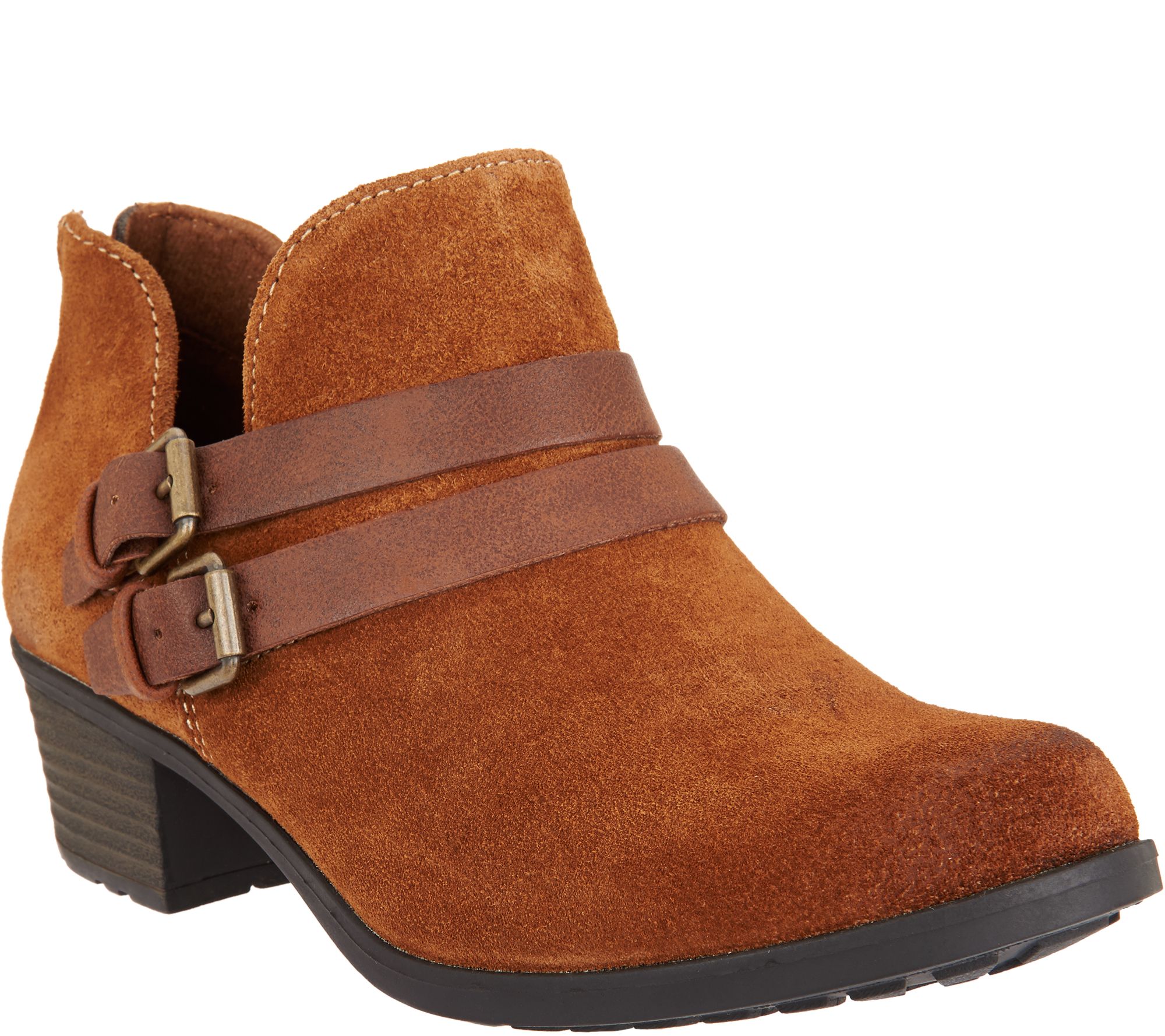Earth Origins Suede Ankle Boots w/ Buckle Details - Destiny - Page 1 ...