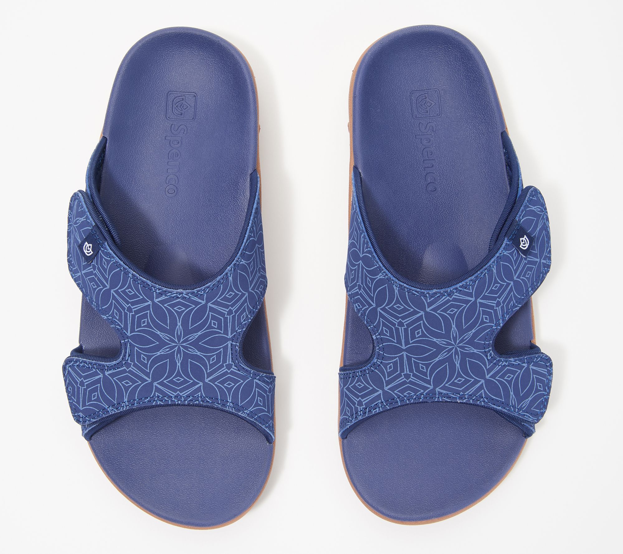Spenco Orthotic Slide Sandals - Kholo Luau  Slide sandals, Sandals,  Leather wedge sandals