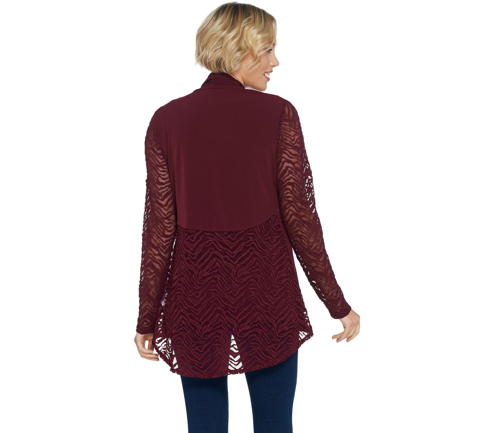 qvc susan graver liquid knit tops