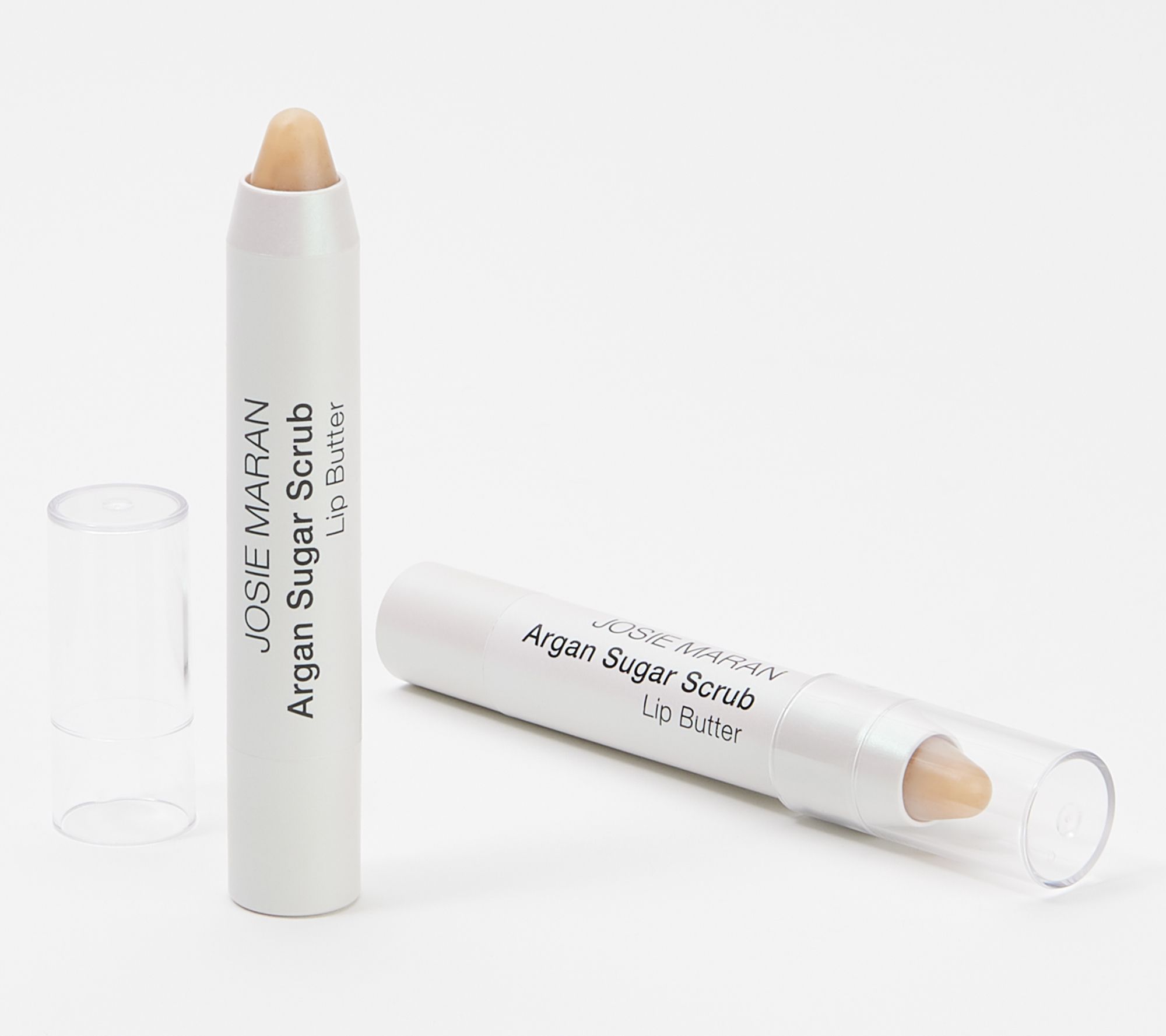 Josie Maran Argan Sugar Lips Lip Scrub Butter Duo