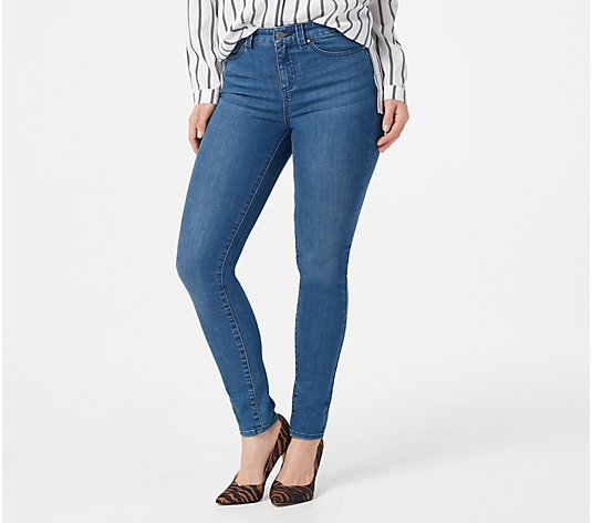 StyleList by Micaela Petite Four Pocket Blue Denim Jeans